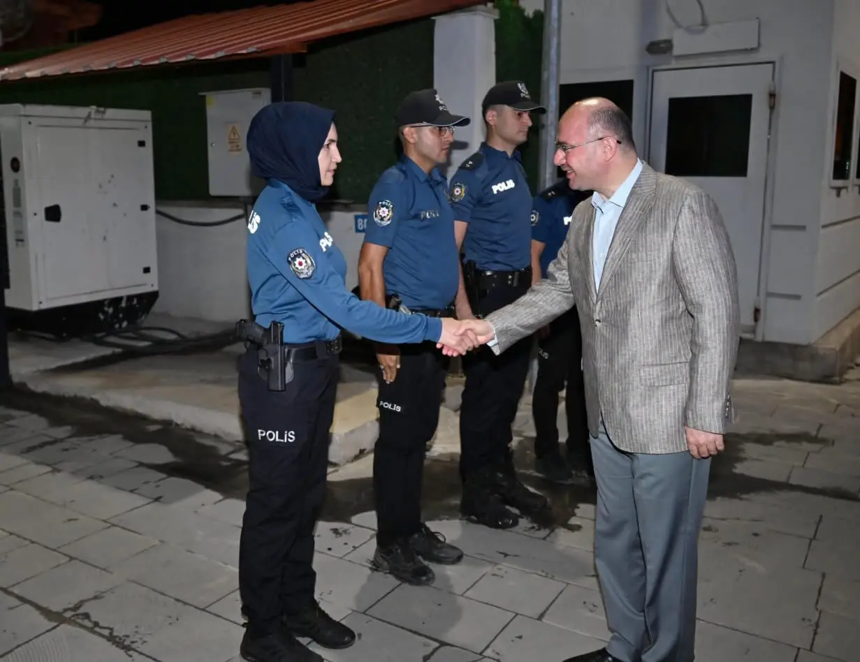 Vali Serdengeçti Emniyet Ziyaret