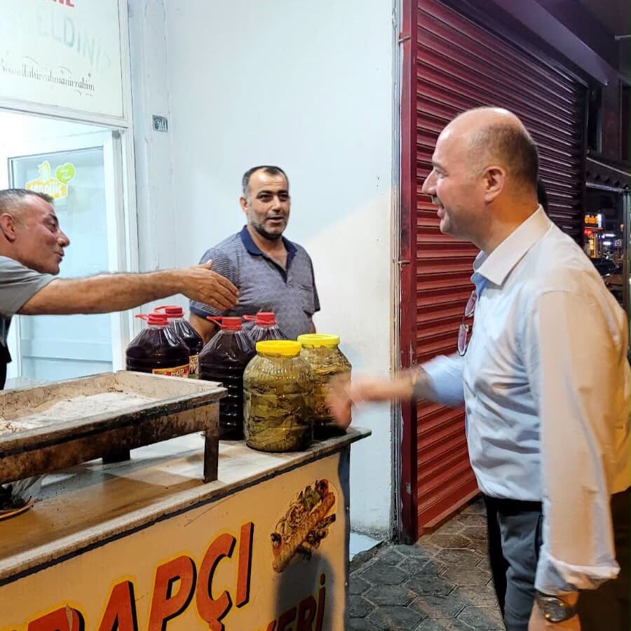 Vali Serdengeçti, Gece Esnaf Ve Vatandaşlarla Buluştu (8)