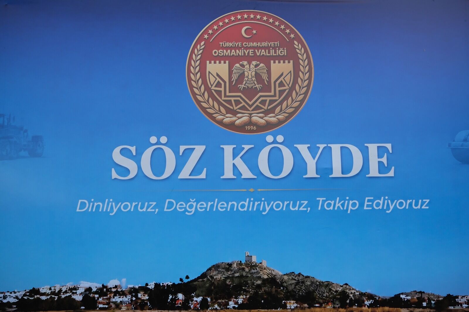 Vali Serdengeçti “Köylerimiz Osmaniye’mizin Üretim Damarlarıdır” (4)