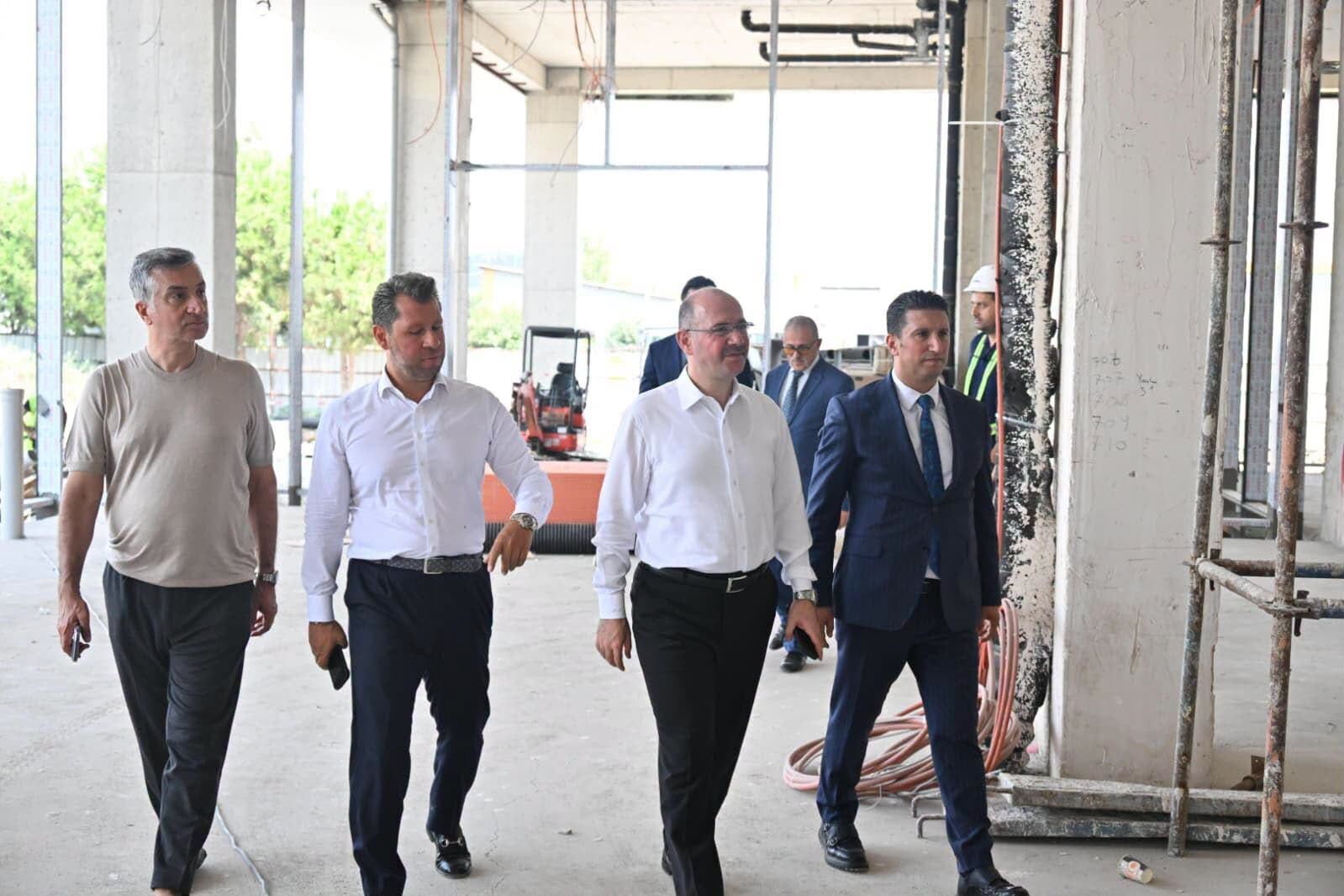 Vali Serdengeçti Radisson Otel Projesini İnceledi3