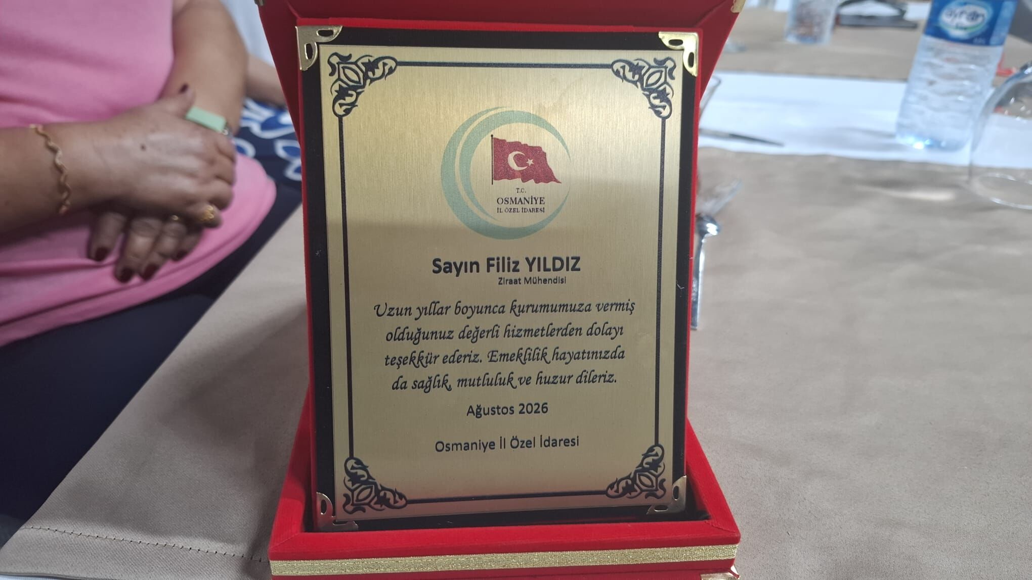 Ziraat Mühendisi Filiz Yıldız 31 Yıllık Görevini Tamamladı 2