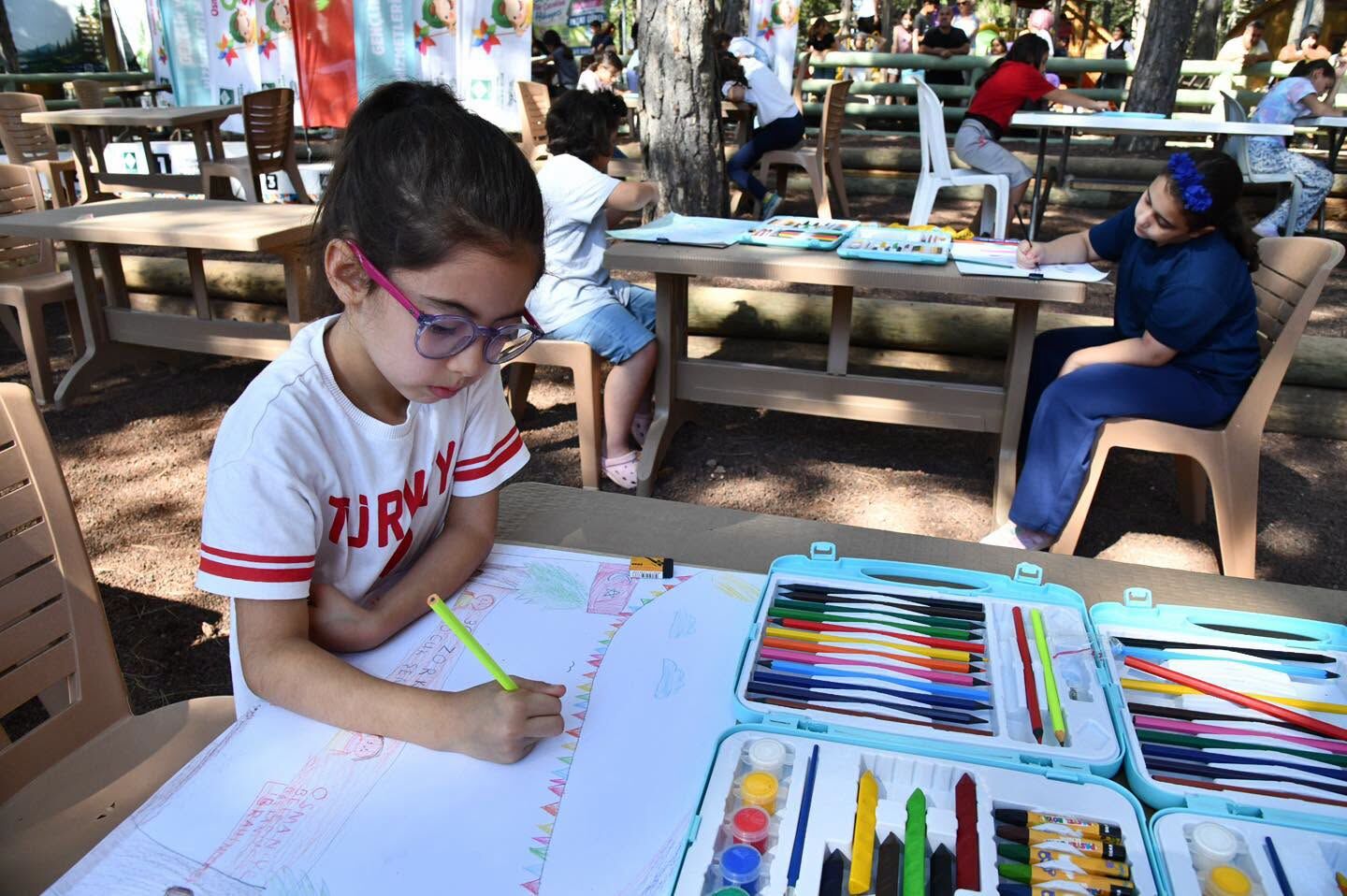 Zorkun Çocuk Şenliği’nde Minik Ressamlar Yarıştı (2)