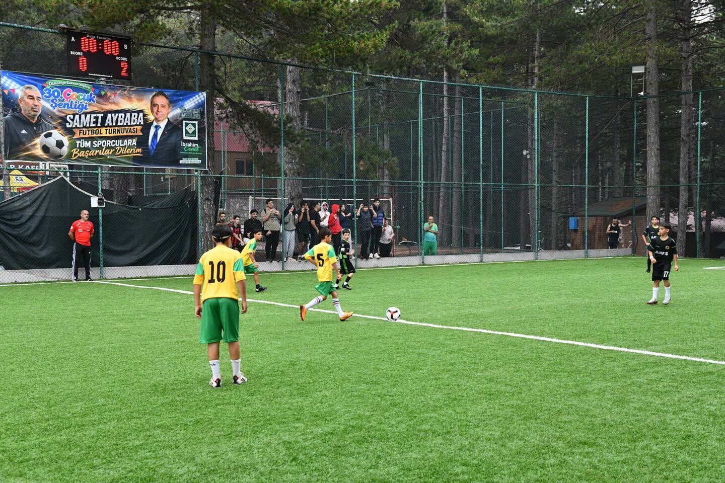 Zorkun’da Samet Aybaba Futbol Turnuvası Başladı (1)