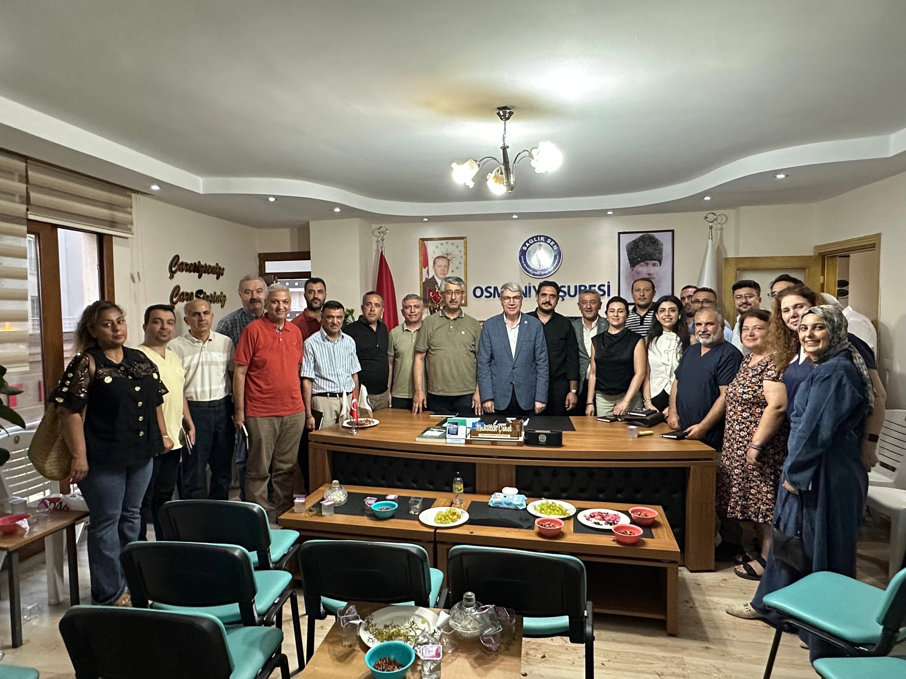 Milletvekili Seydi Gülsoy’dan Sağlık-Sen Başkanı Çenet’e Ziyaret