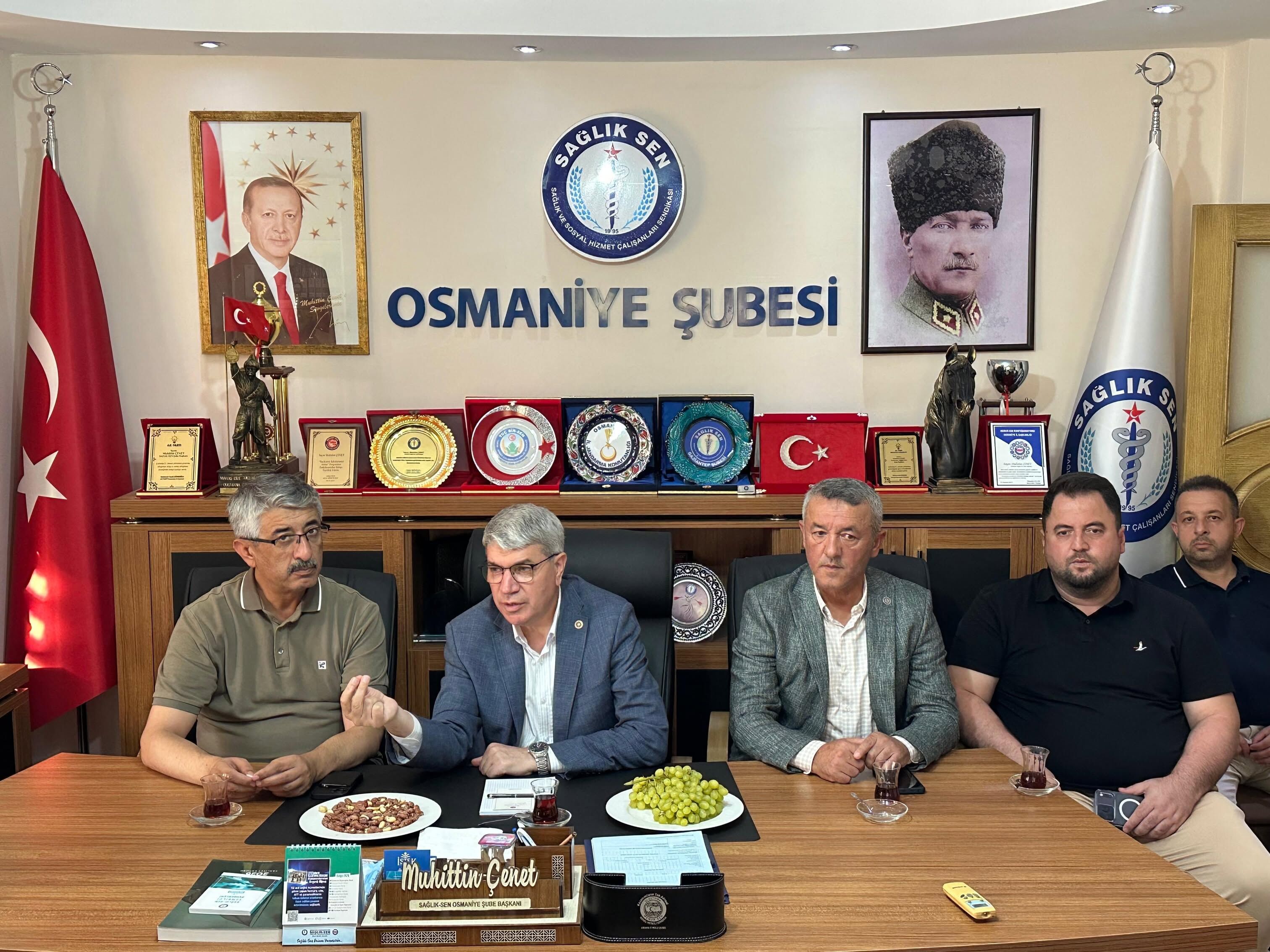 Milletvekili Seydi Gülsoy’dan Sağlık-Sen Başkanı Çenet’e Ziyaret-1