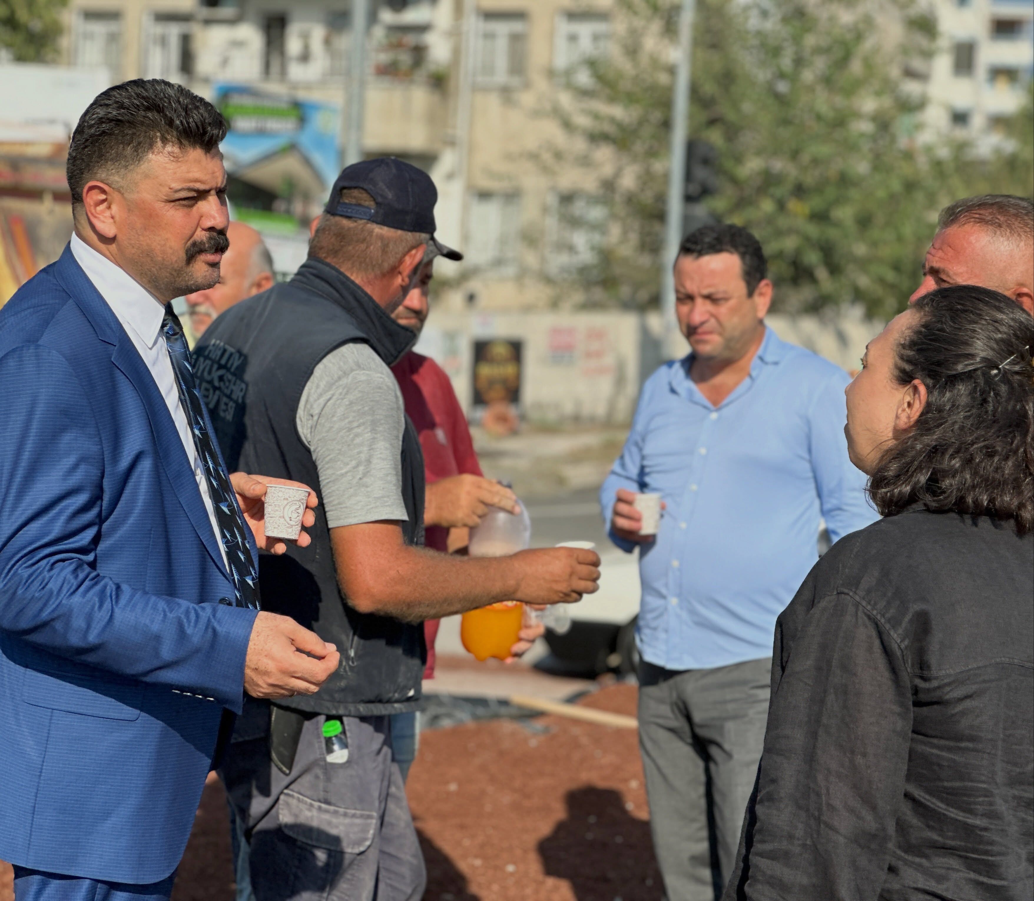 Dörtyol’da Başkan Seçer Onbaşı Kavşağı’nı İnceledi