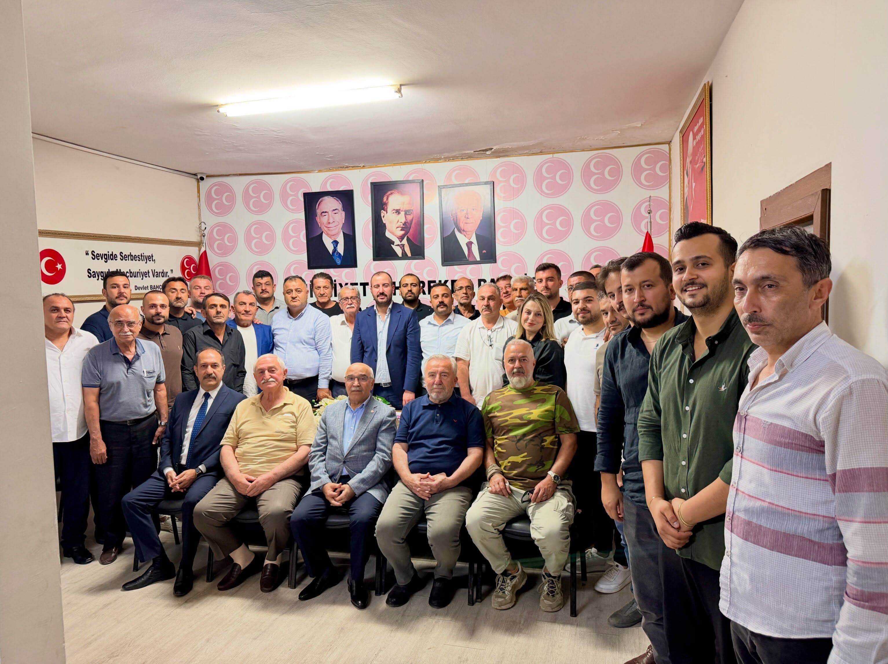 MHP Osmaniye Eski İl Başkanlarından Merkez İlçeye Ziyaret