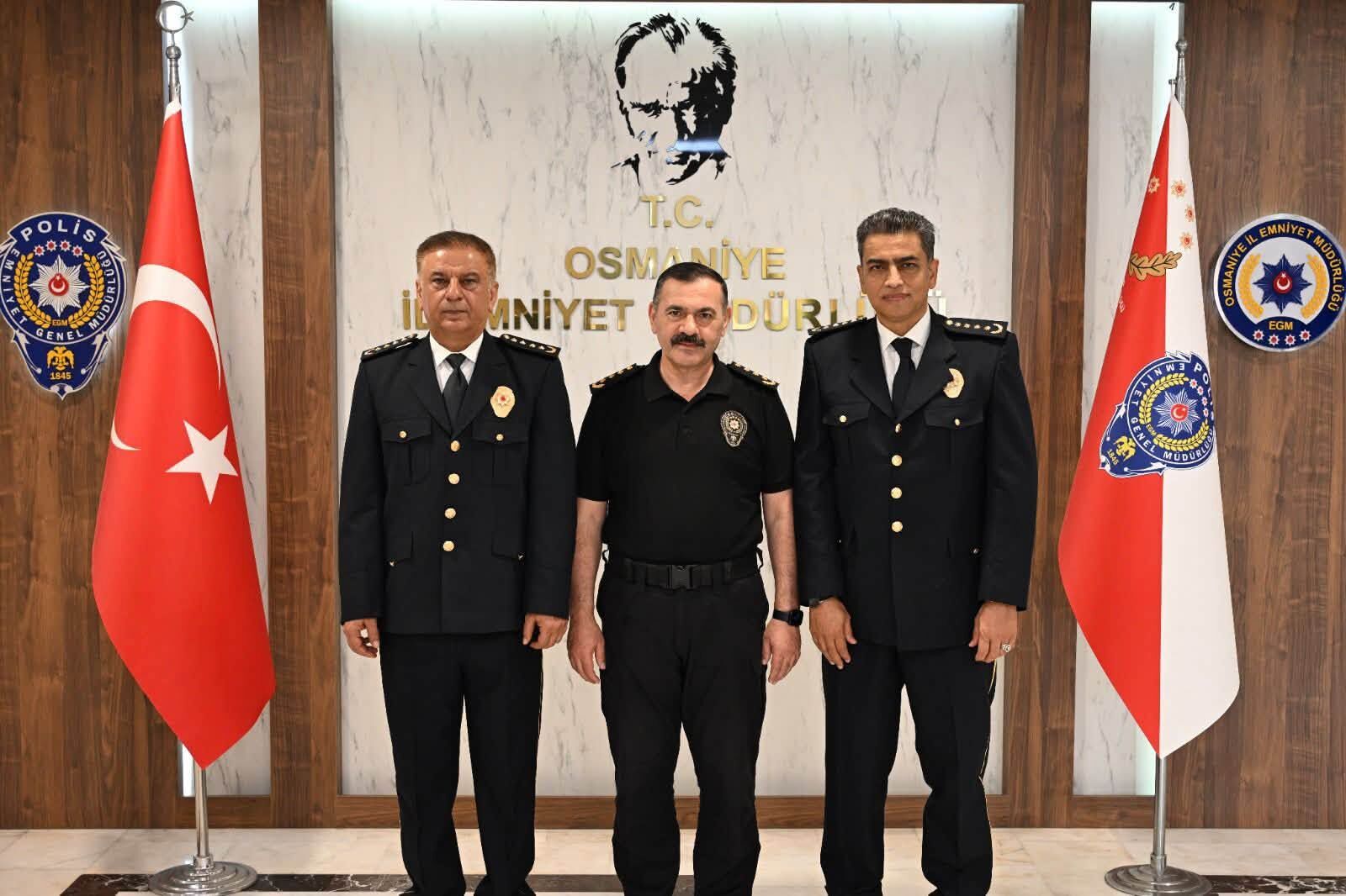 Osmaniye’de 4 Emniyet Müdürü 1. Sınıfa Terfi Etti