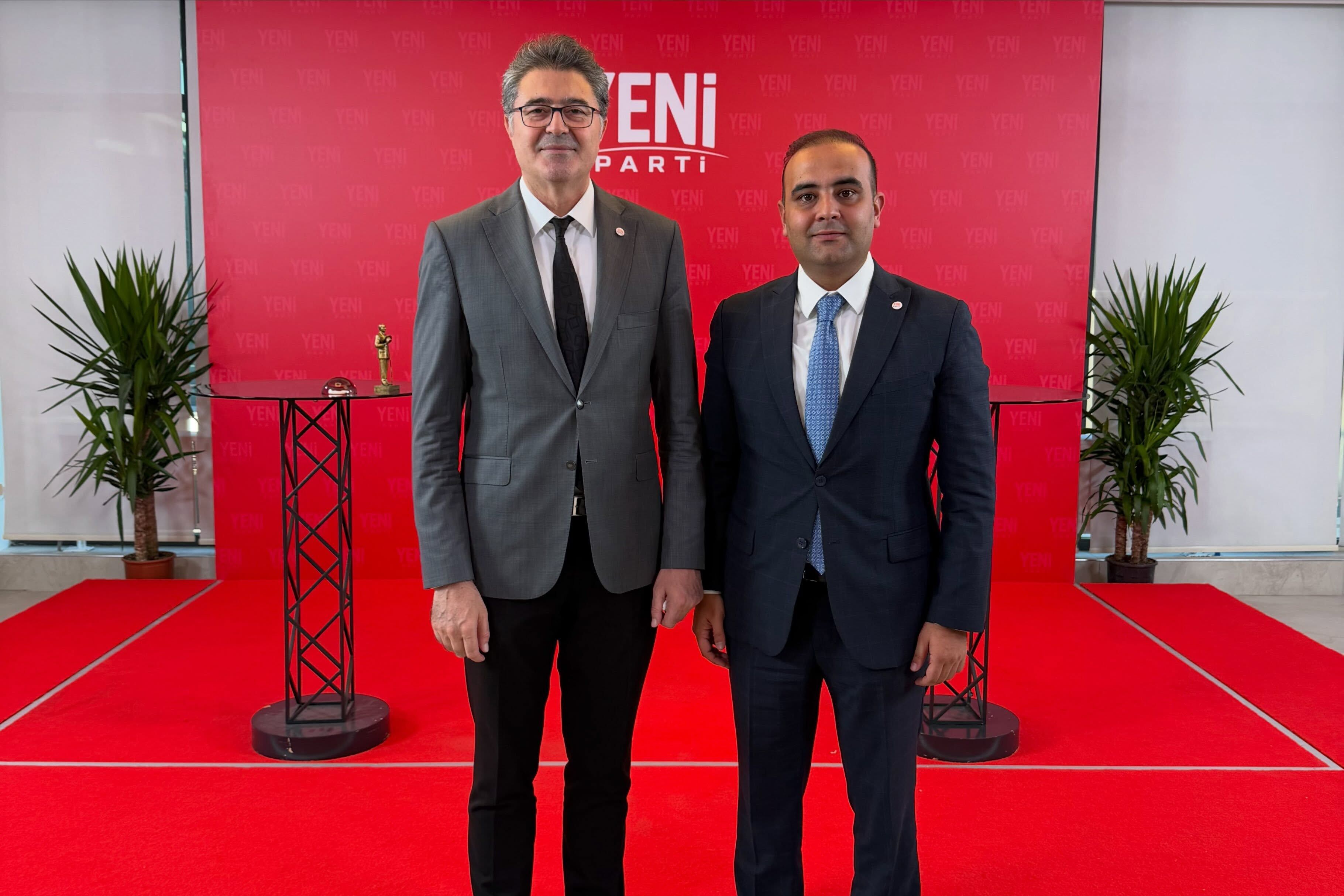 YENİ Parti Osmaniye Kurucu İl Başkanı Avni Güvel Ankara’da-1