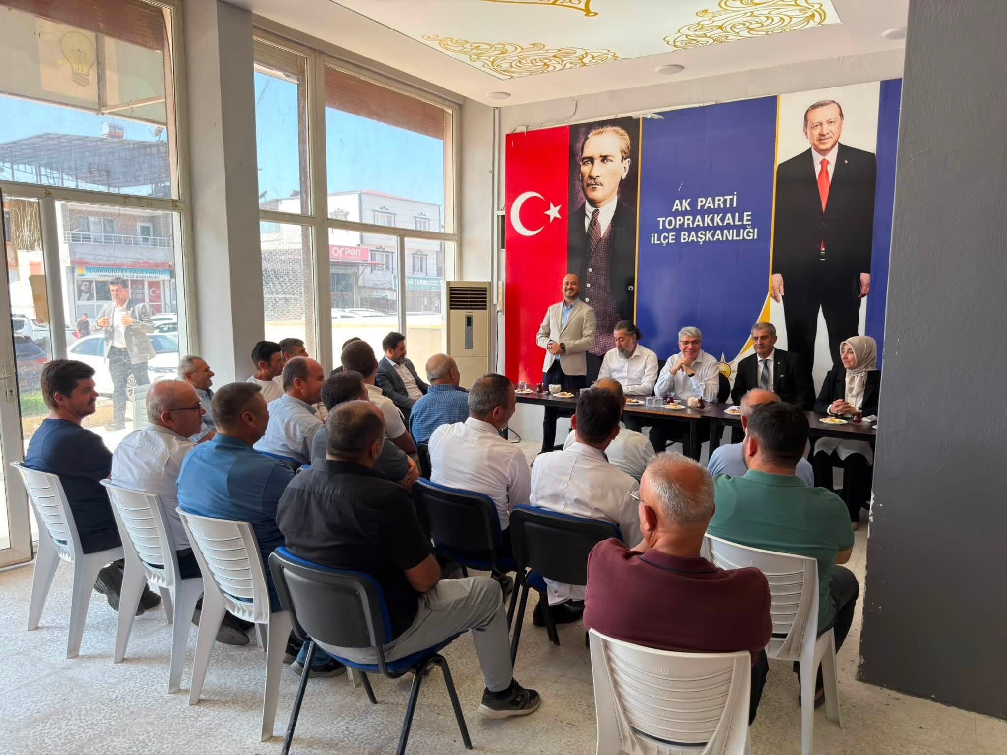 Milletvekili Seydi Gülsoy Toprakkale’de Buluştu