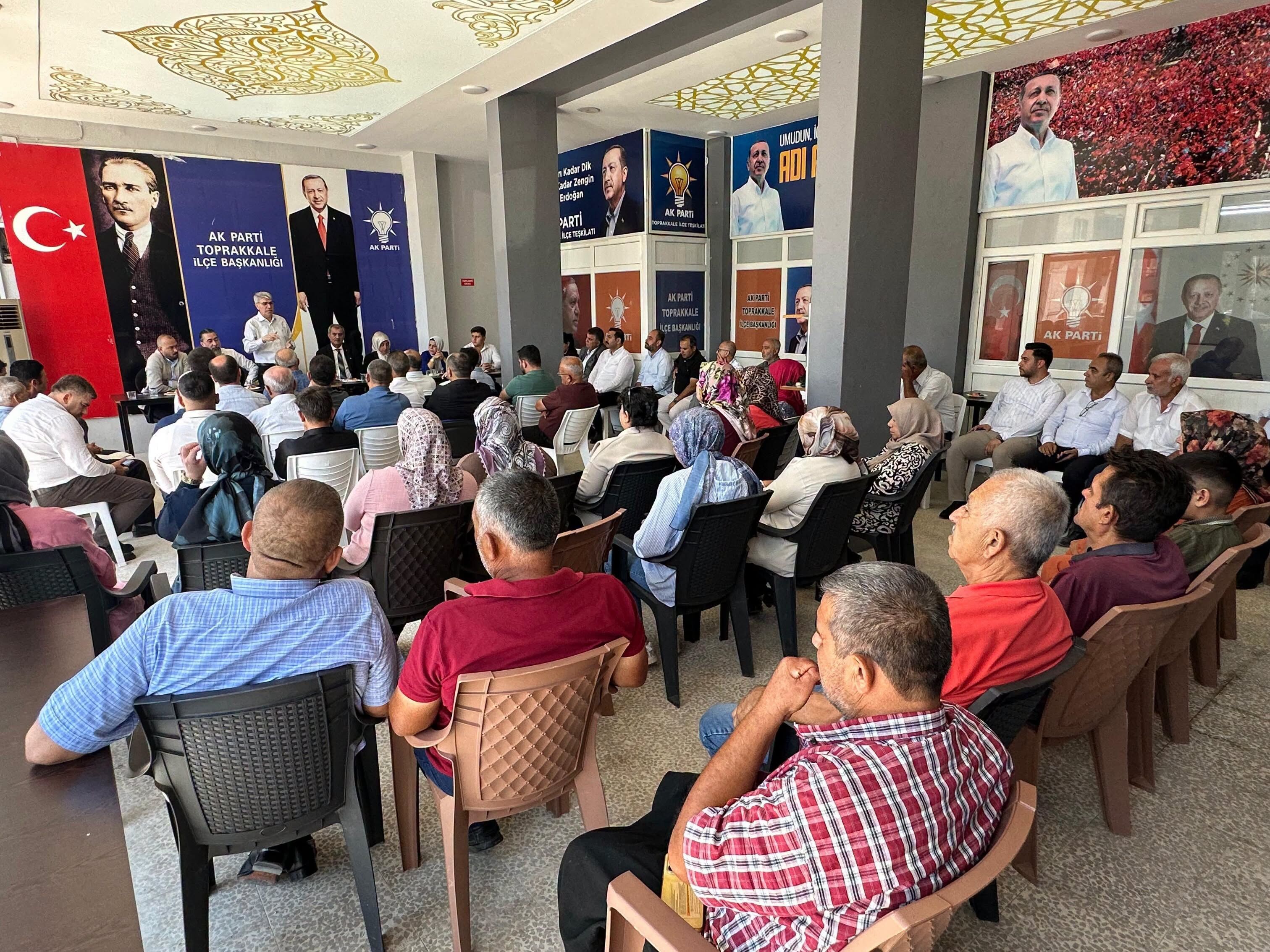 Osmaniye Milletvekili Seydi Gülsoy Toprakkale’de Buluştu