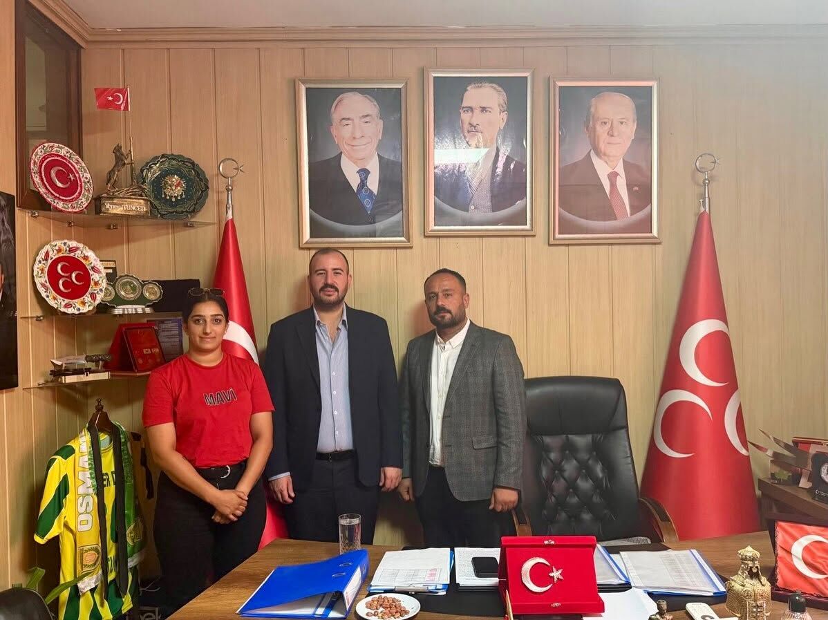 MHP Merkez İlçe Başkanı Yener Tuncer’e Dernek Ziyareti