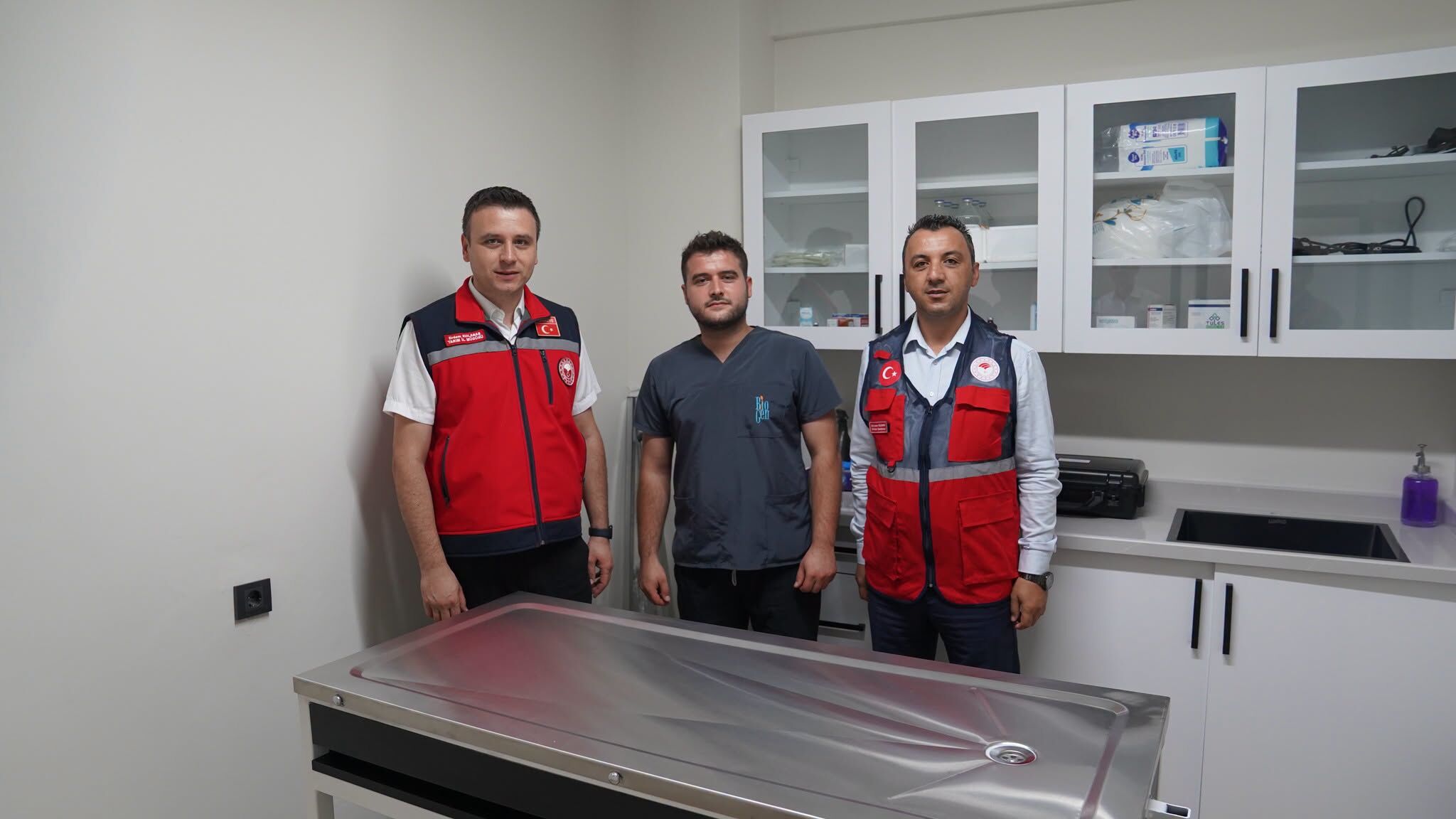 Tarım Müdürü Kolabaş’tan Veteriner Kliniği Ziyareti