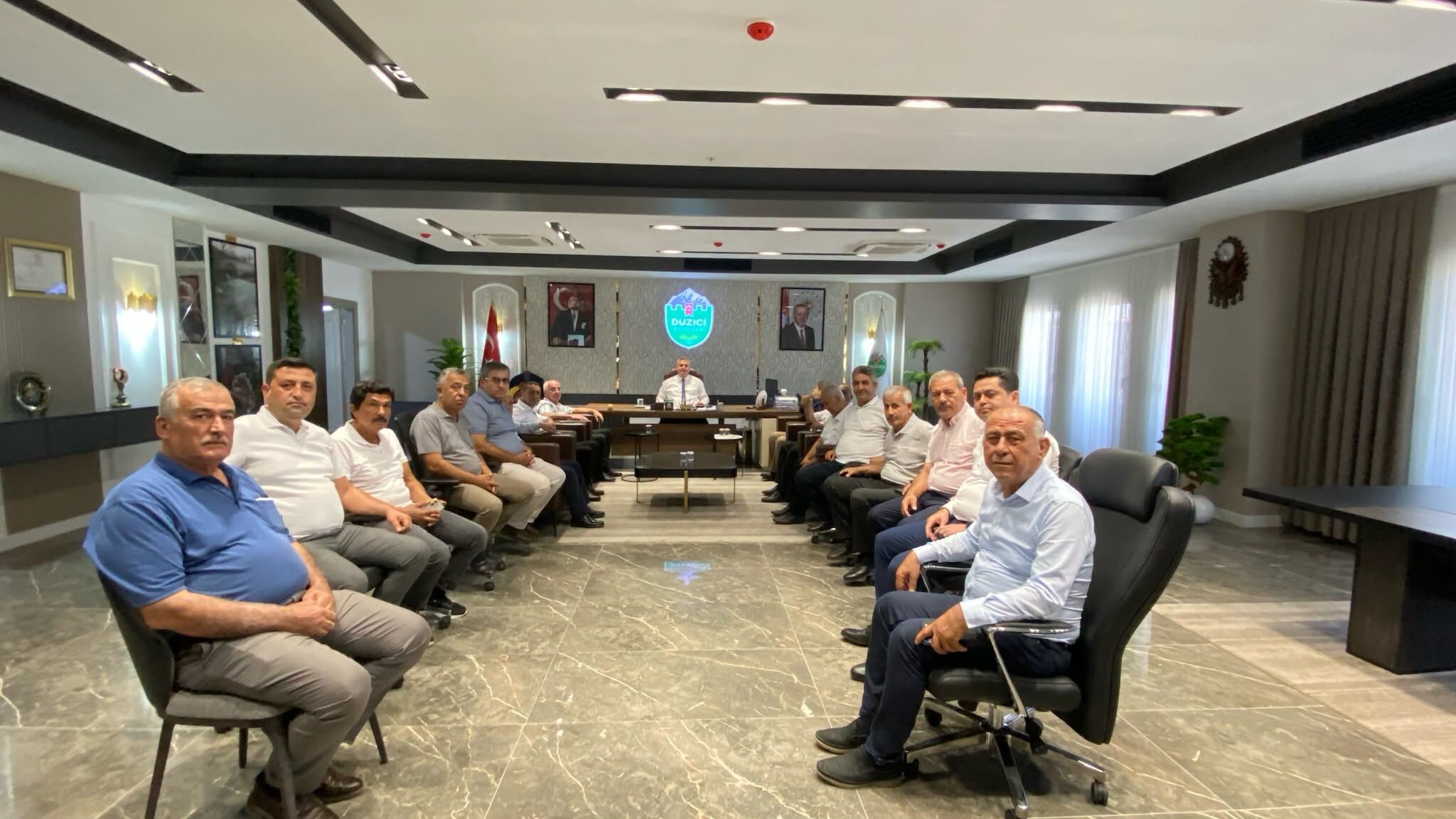 Başkan Mustafa İba’dan Düziçi İçin İstişare Toplantısı-1
