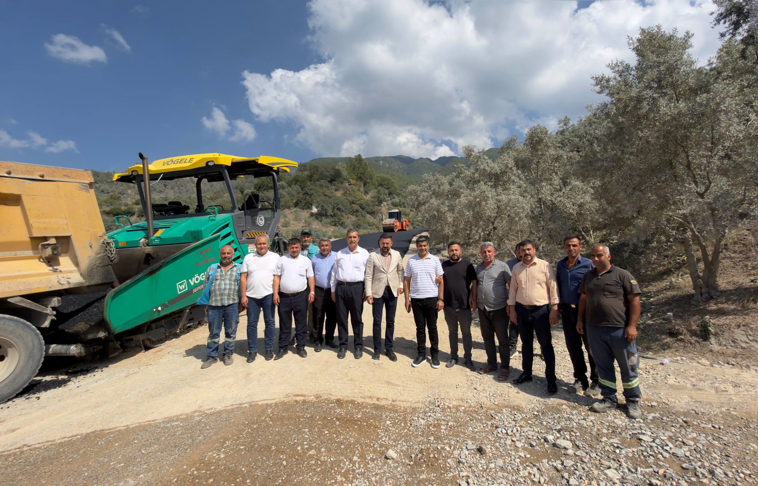 AK Parti Düziçi Başkanı Kararmaz’dan Yol İncelemesi