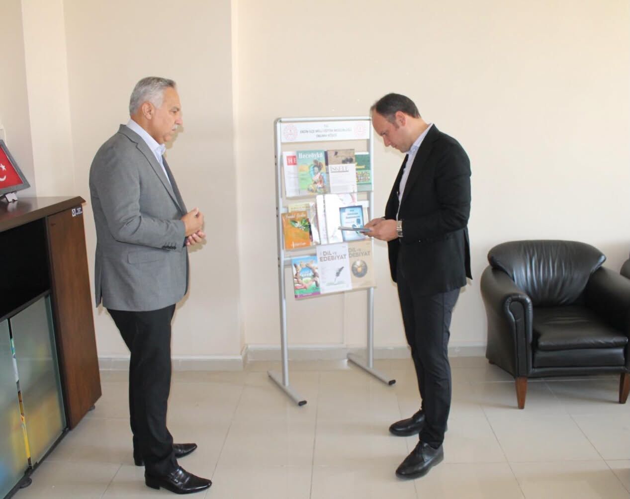 Erzin Kaymakamı Akpınar’dan Milli Eğitim Ziyareti