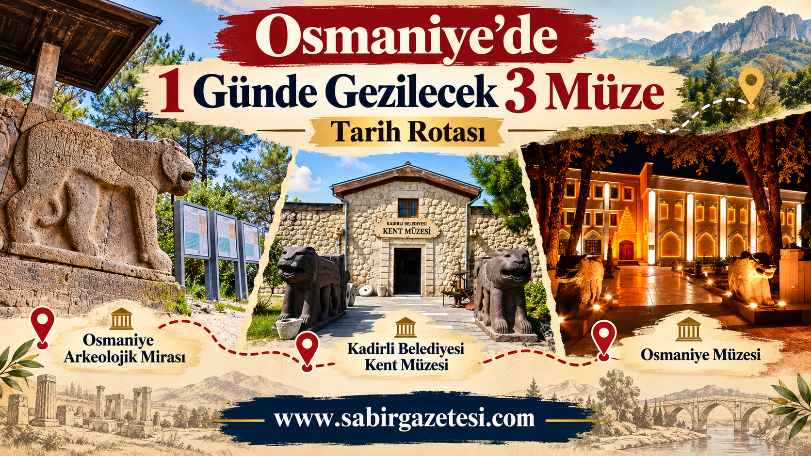 Osmaniye’de 1 Günde Gezilecek 3 Müze Tarih Rotası