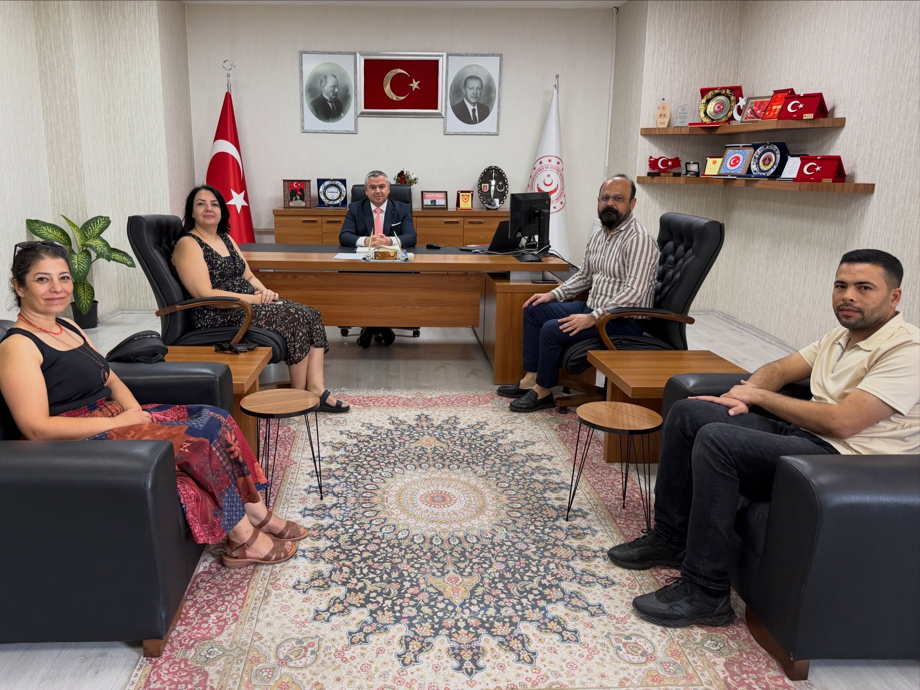 Osmaniye’de İl Müdürü Yılmaz’a Akademisyenlerden Ziyaret