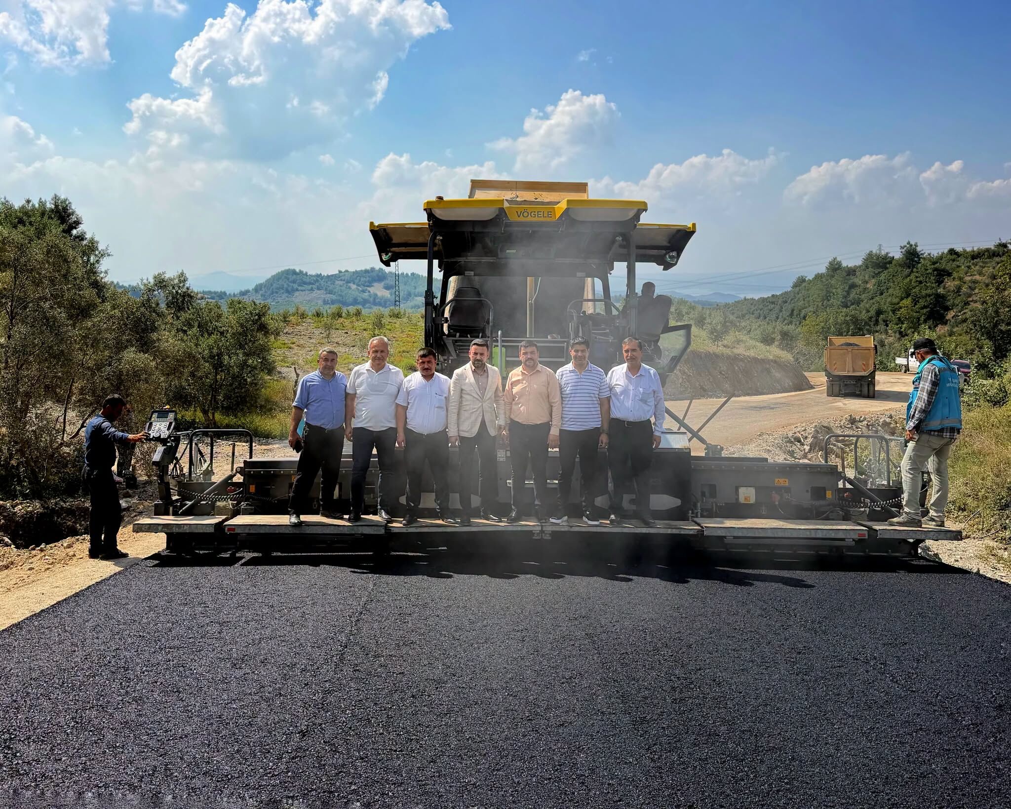 AK Parti Düziçi Başkanı Kararmaz’dan Yol İncelemesi
