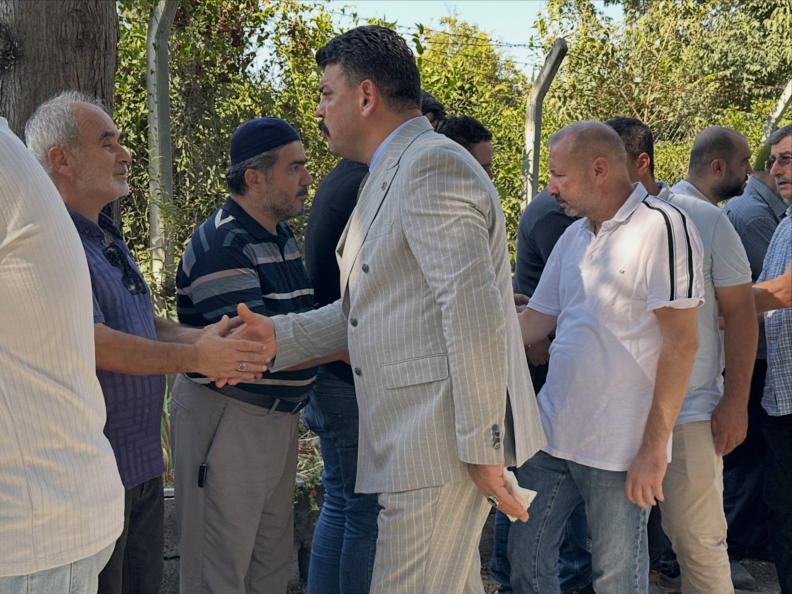 MHP Dörtyol Başkanı Seçer’den Cenazeye Katılım