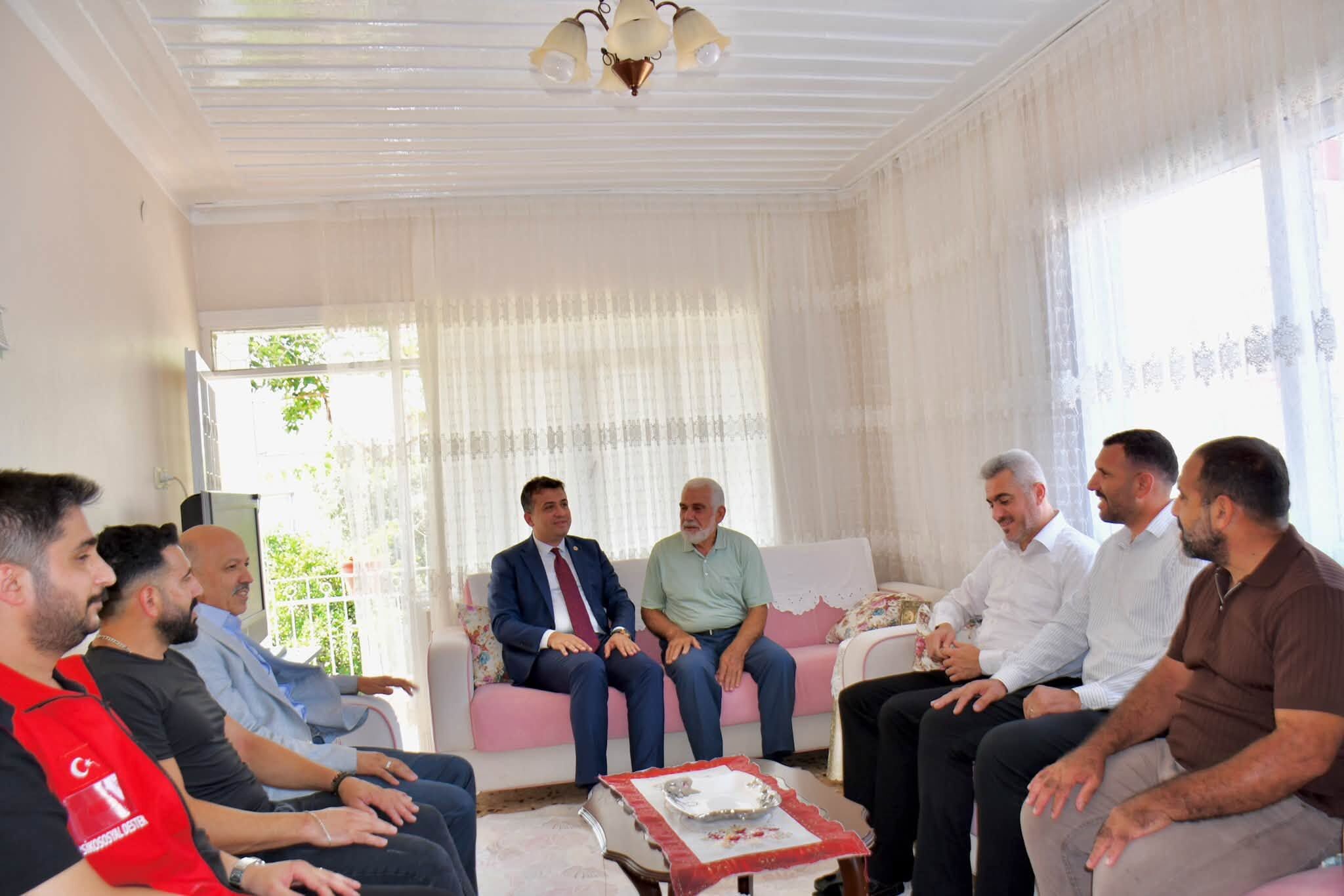 Dörtyol Kaymakamı Keklik’ten Kıbrıs Gazisine Ziyaret