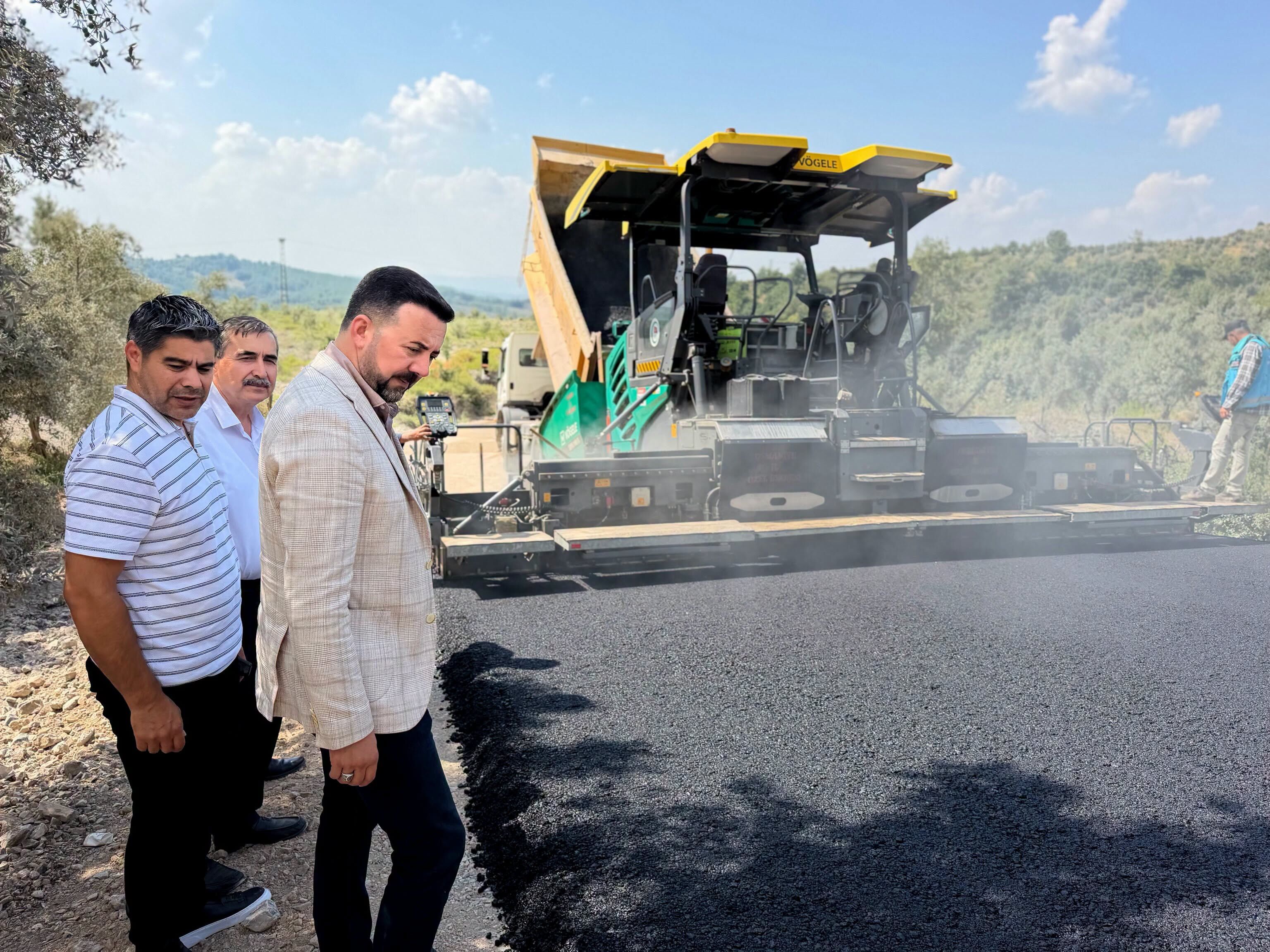 AK Parti Düziçi Başkanı Kararmaz’dan Yol İncelemesi