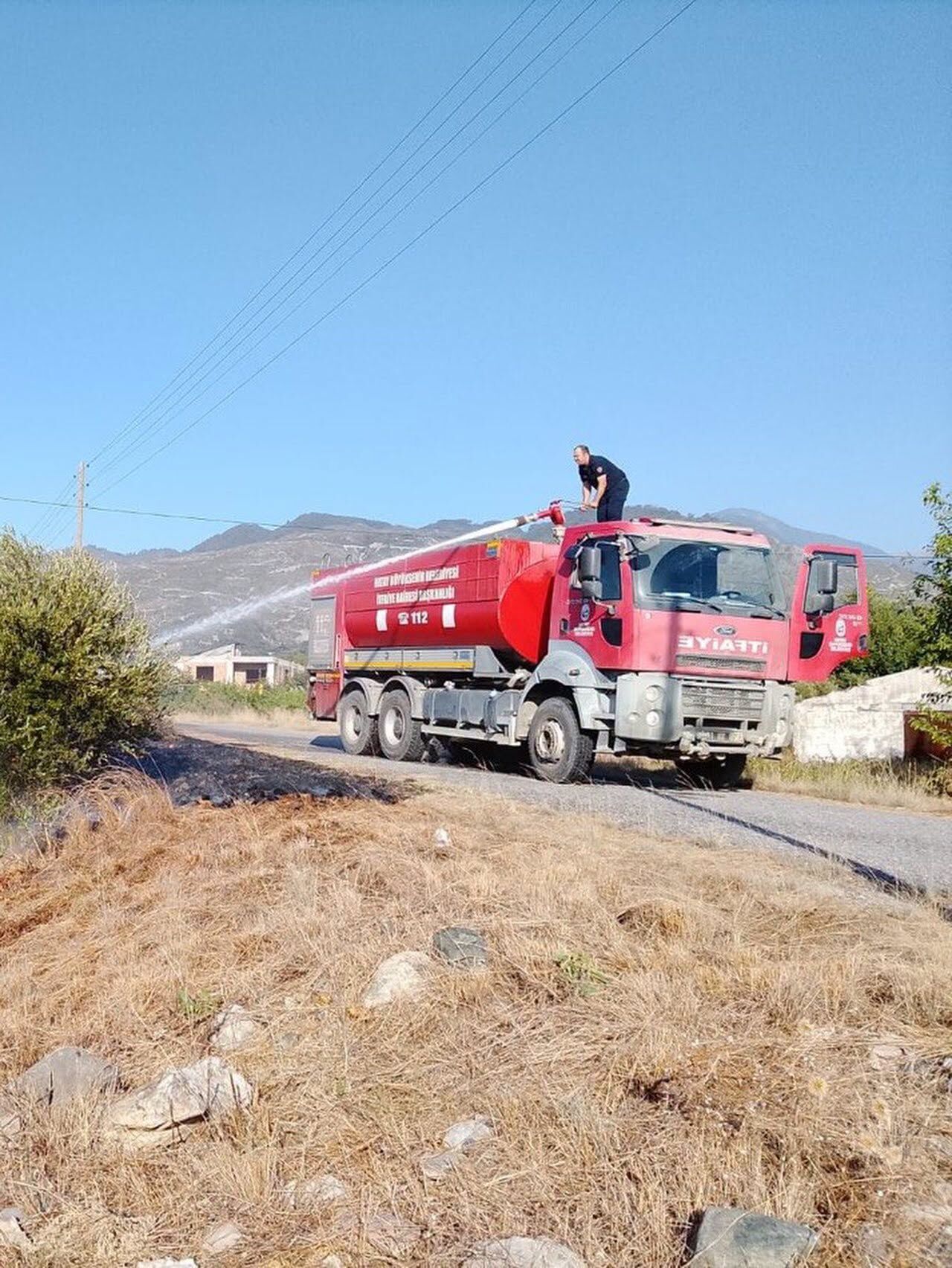 Hatay’da 4 İlçede Yangın Alarmı-1