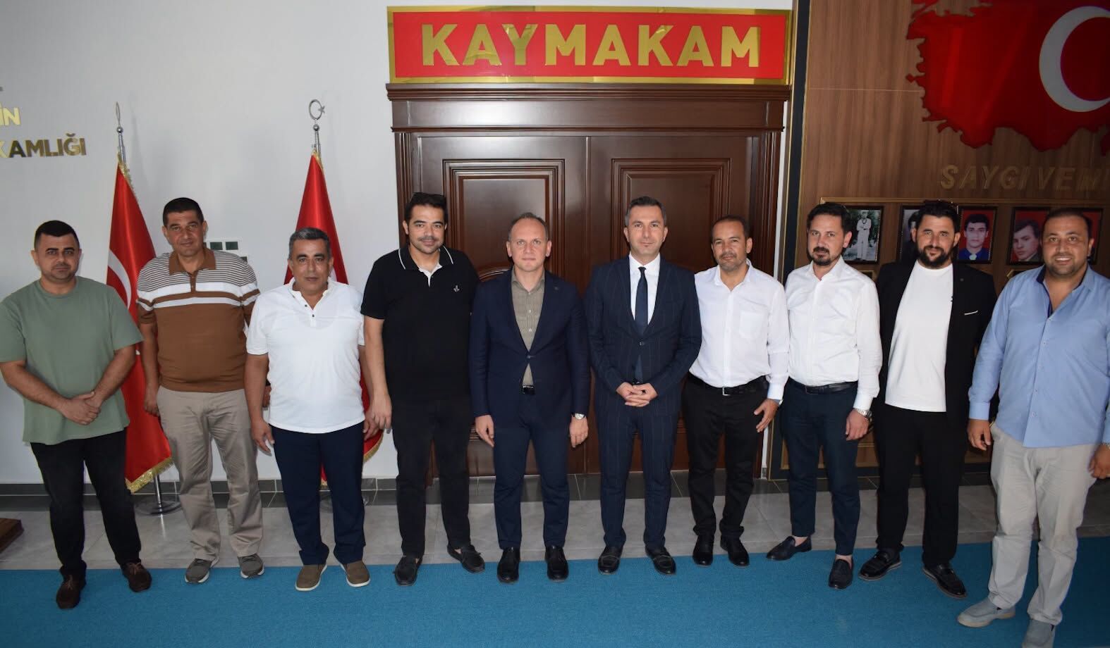 Başkan Adayı Ertaç’tan Kaymakam Akpınar’a Ziyaret