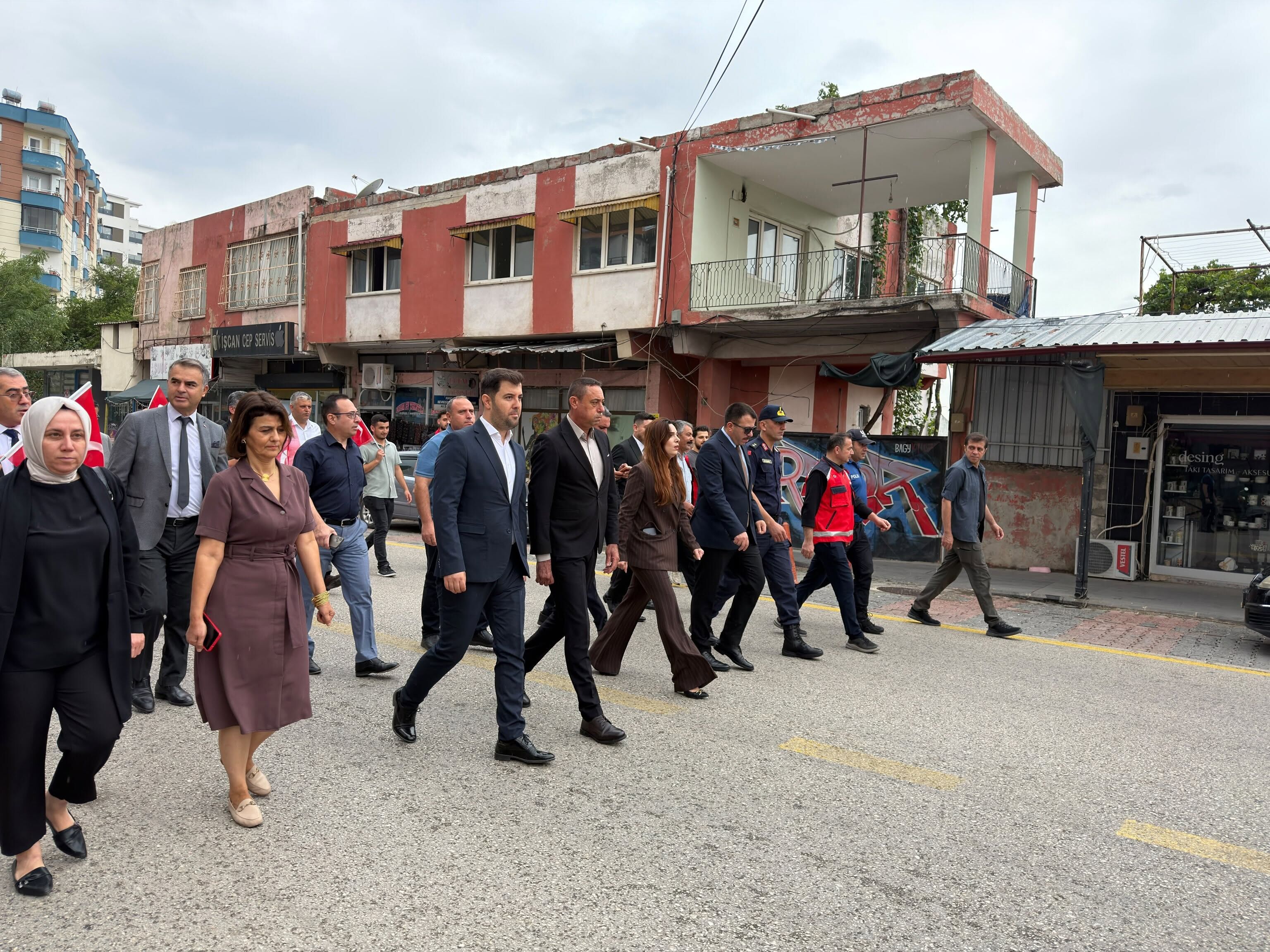 Osmaniye Düziçi’nde Gaziler İçin Anlamlı Yürüyüş