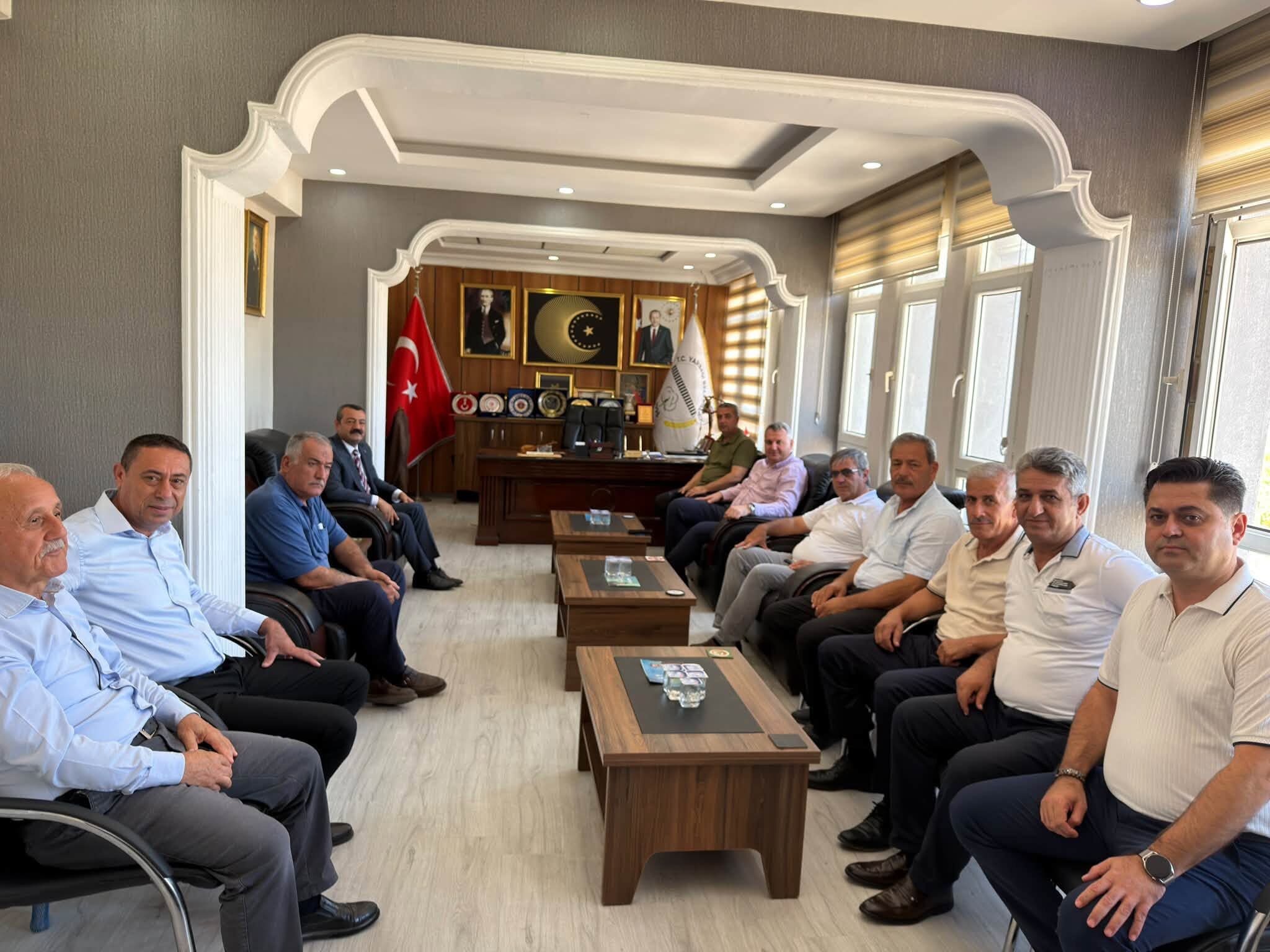 Düziçi Belediye Başkanı İba’dan Yarbaşı Başkanı Aksoy’a Ziyaret-1