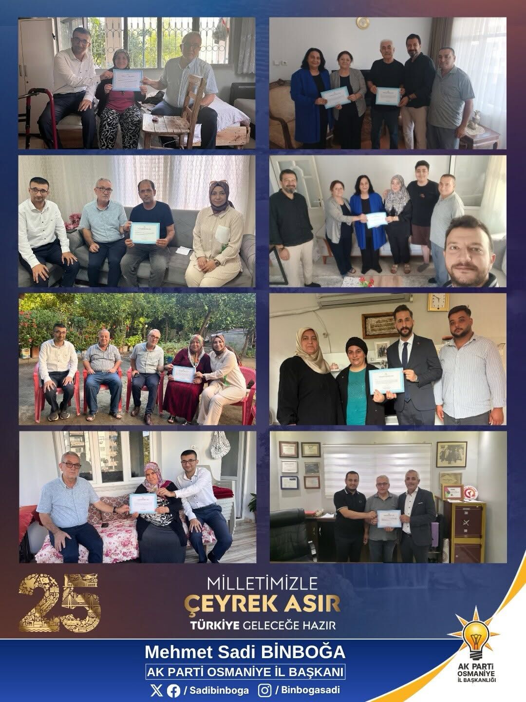 Osmaniye’de AK Parti’den Üye Hane Ziyaretleri Sürüyor-1