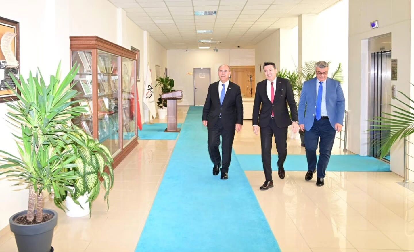 Osmaniye’de Eski Vekil Durmuşoğlu, Rektör Uzun Ziyareti