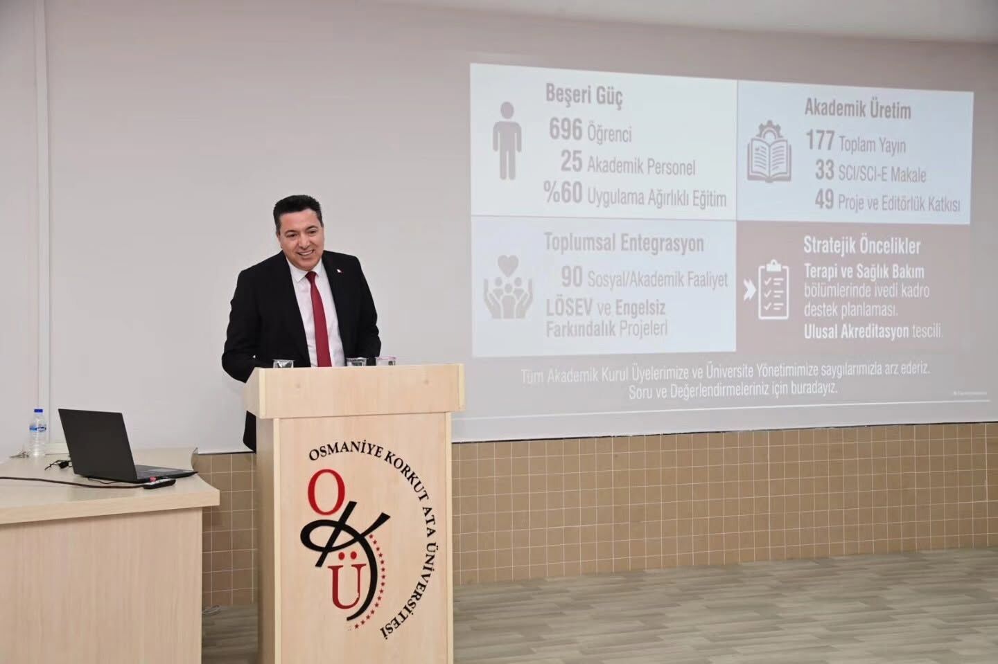 Osmaniye’de Sağlık Hizmetleri MYO’da Akademik Kurul