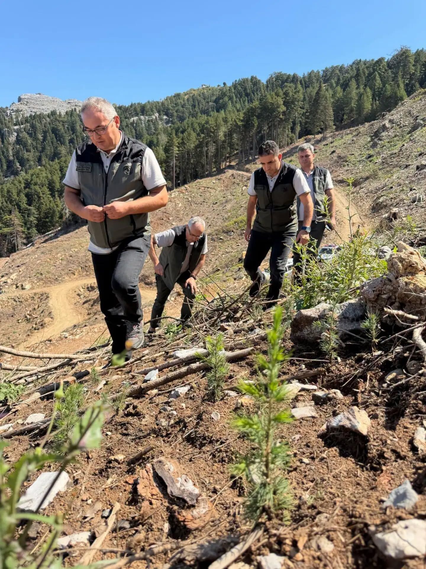 Antalya'da Orman Müdürü Kayıran'dan Gazipaşa Ziyareti