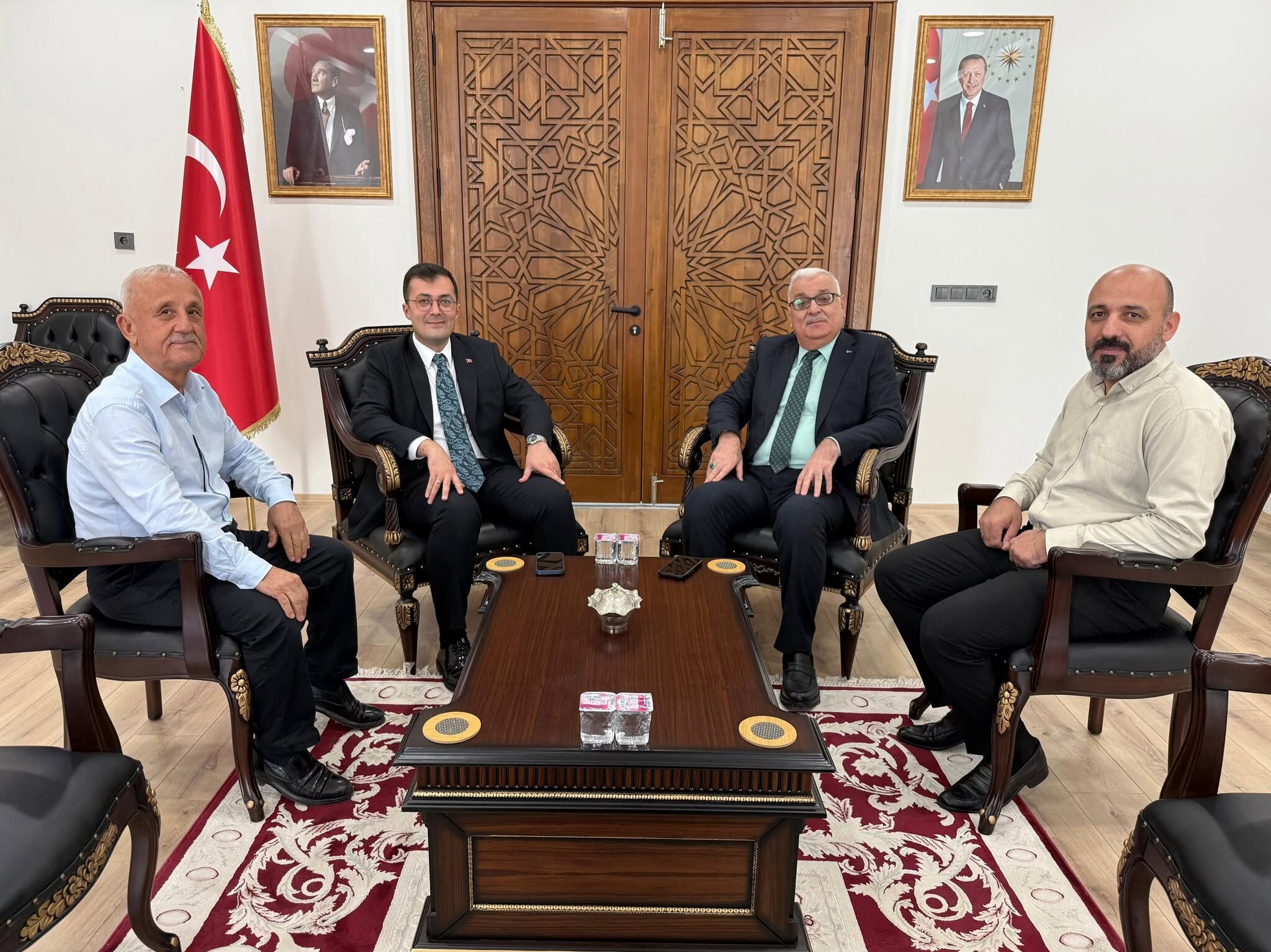 Hasanbeyli Kaymakamı Kürşat Yelli’ye İŞKUR Ziyareti