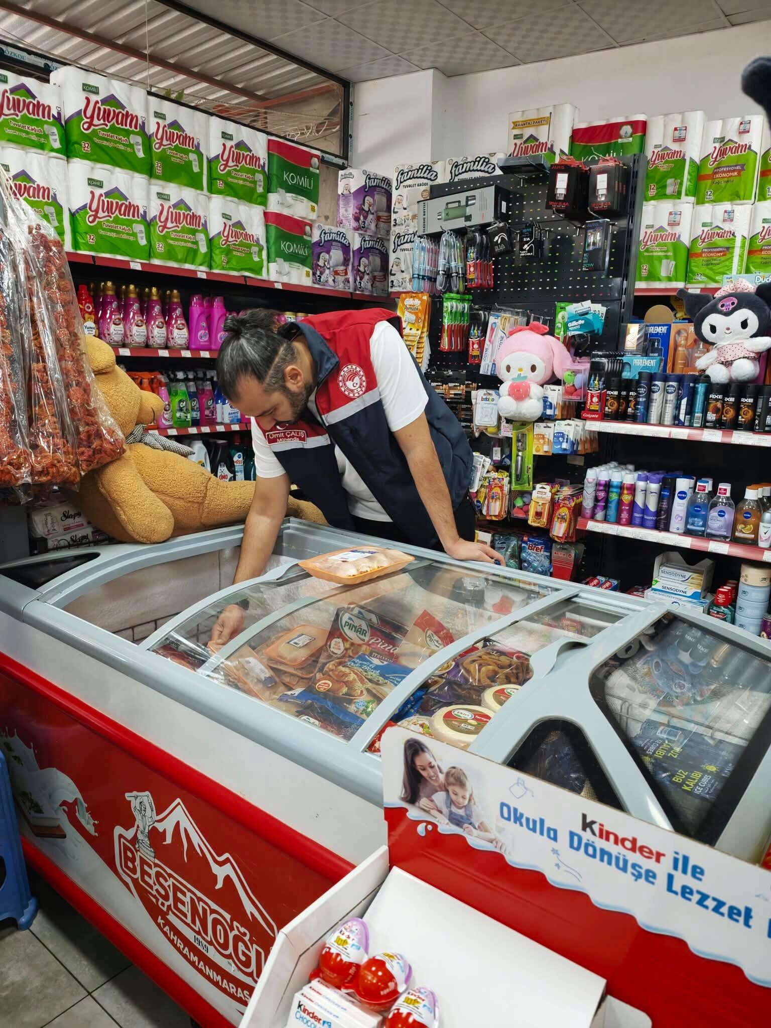Kadirli’de Gıda İşletmelerine Denetim Sürüyor