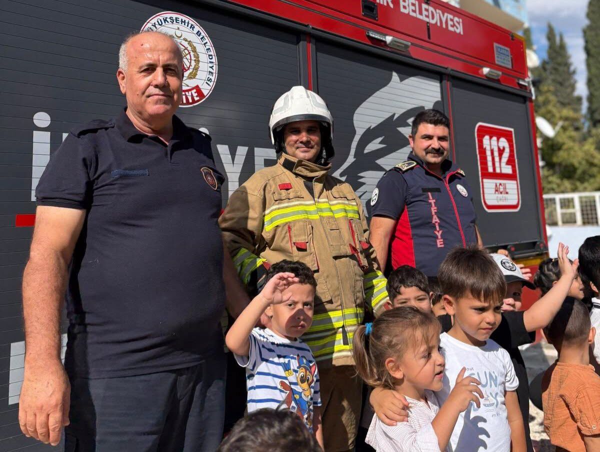 Reyhanlı’da Miniklere İtfaiye Haftası Eğitimi