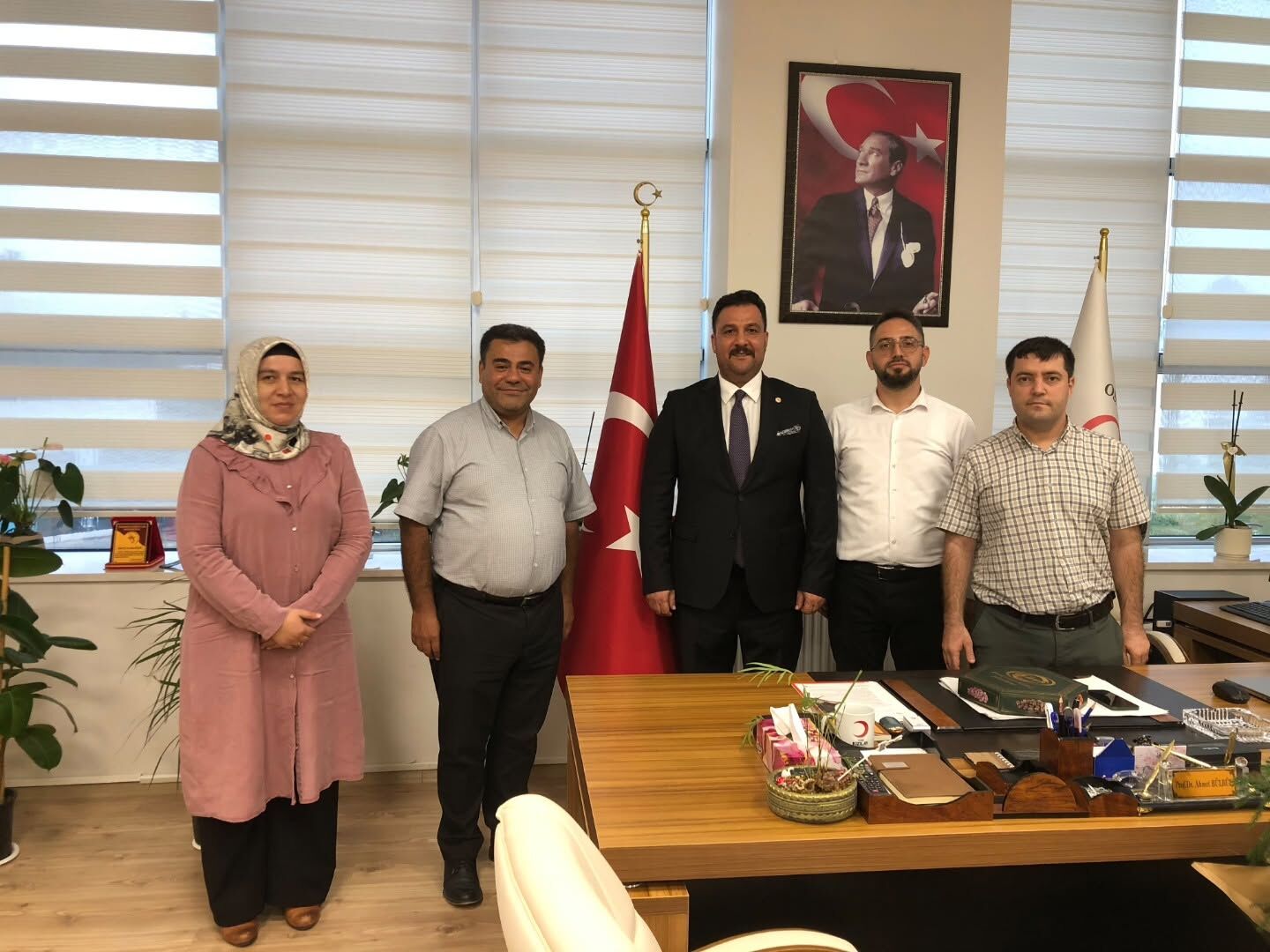 Kadirli Müftüsü Yakup Etik'ten Dekan Bülbül'e Ziyaret-1