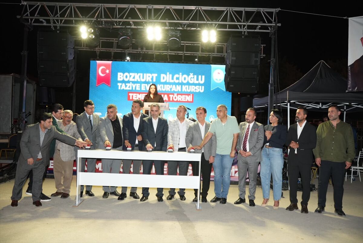 Adana'da taziye evi ve Kur'an kursunun temeli atıldı