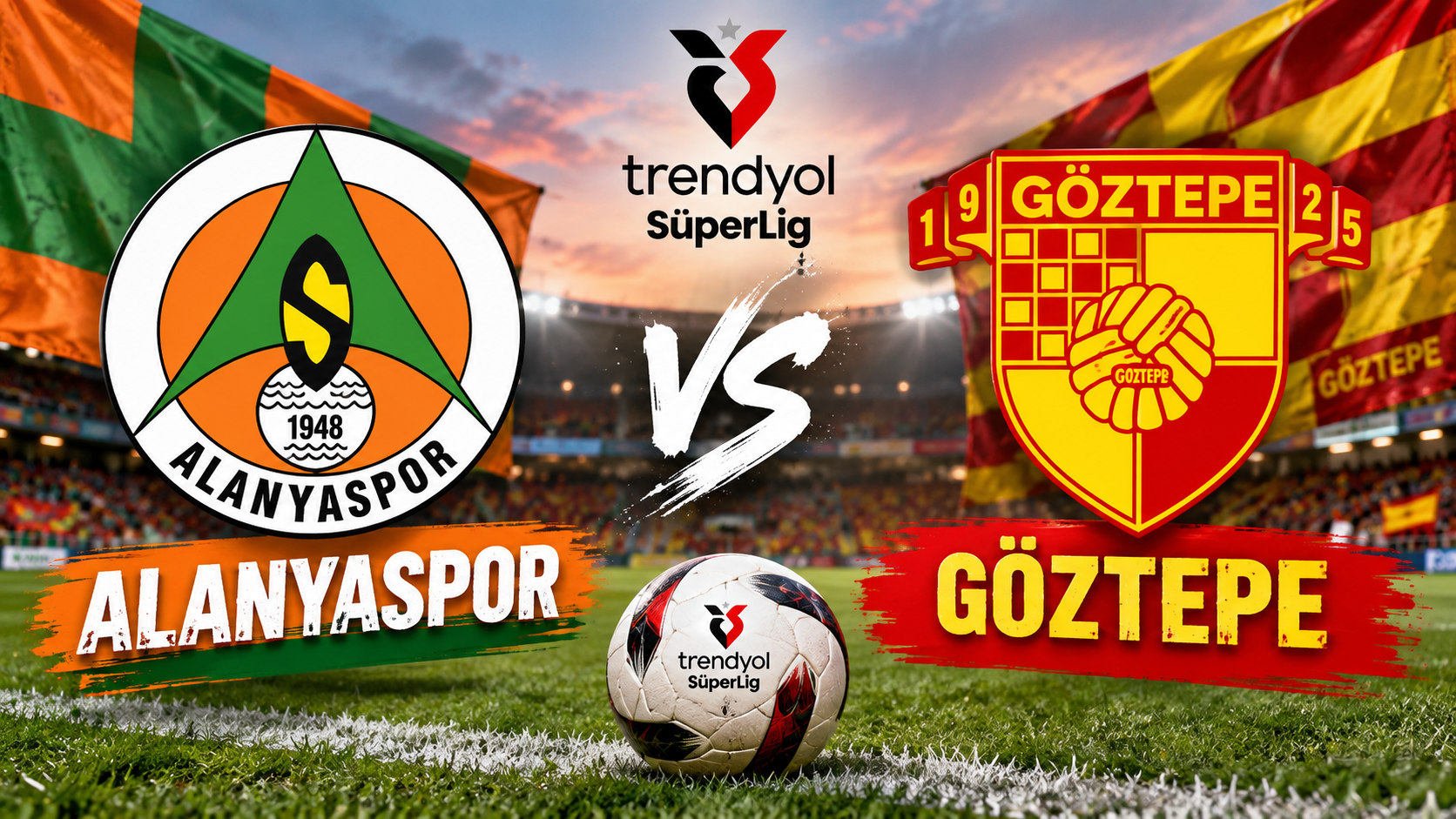 Alanyaspor-Göztepe Maçı Hangi Kanalda Saat Kaçta?