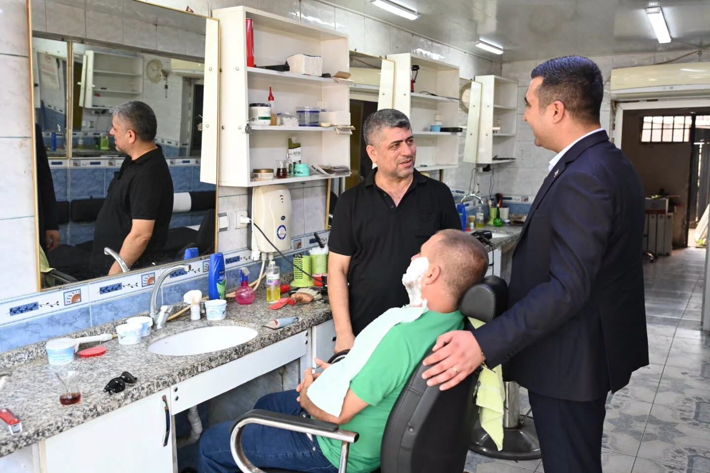 Başkan Olcar Andırın Caddesi’nde Esnafı Dinledi (1)