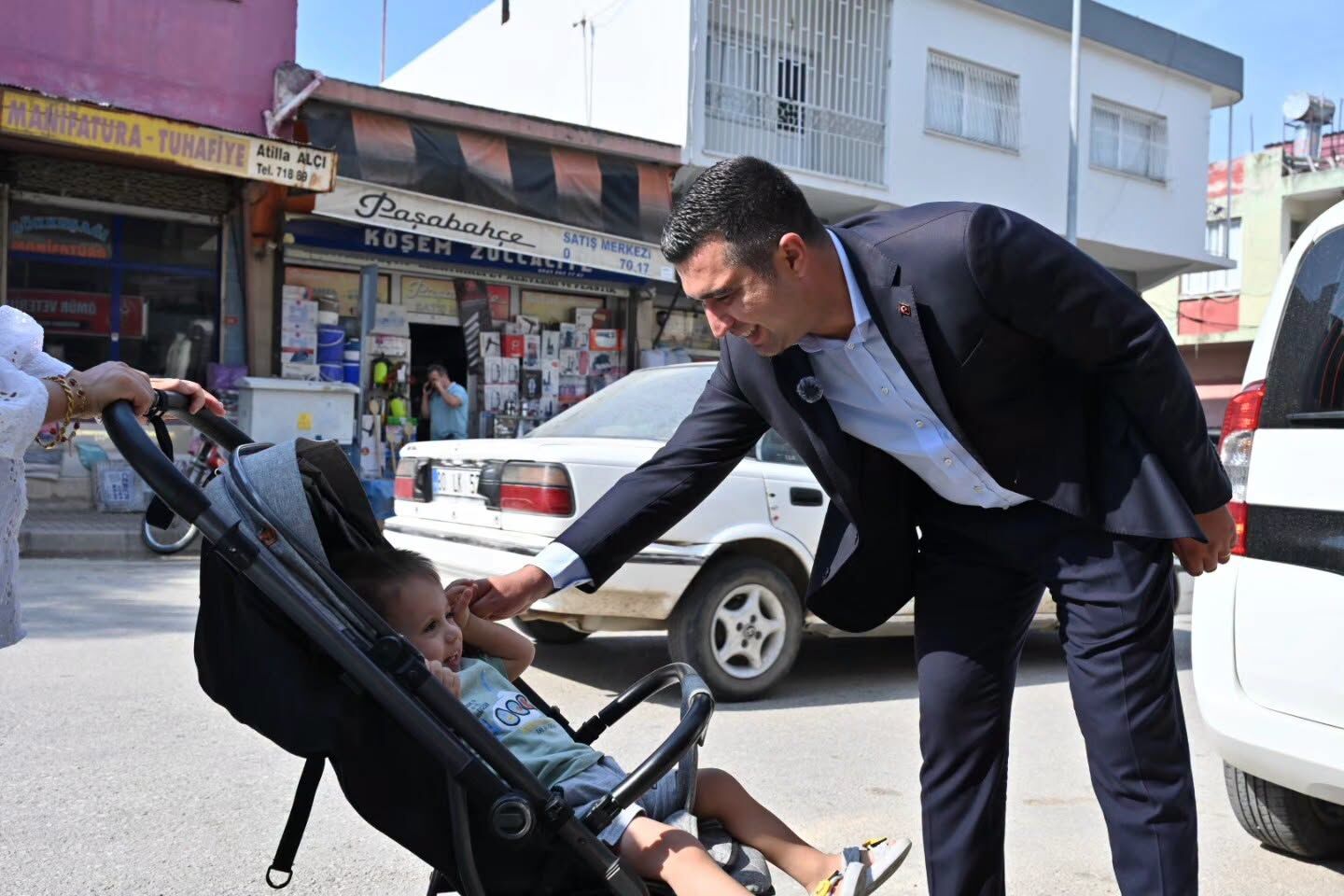 Başkan Olcar Andırın Caddesi’nde Esnafı Dinledi (4)