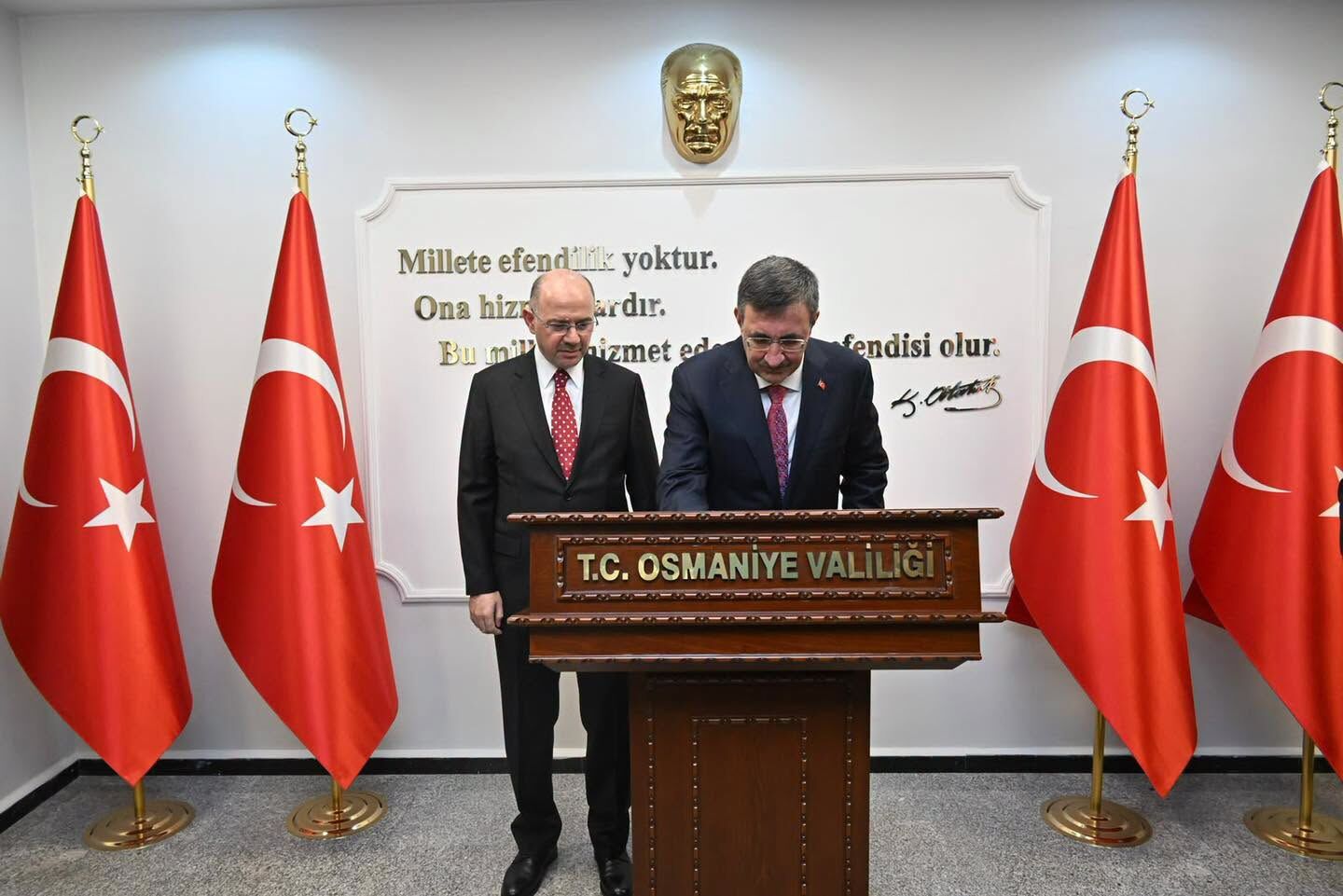 Cevdet Yılmaz Osmaniye Valiliğini Ziyaret Etti2