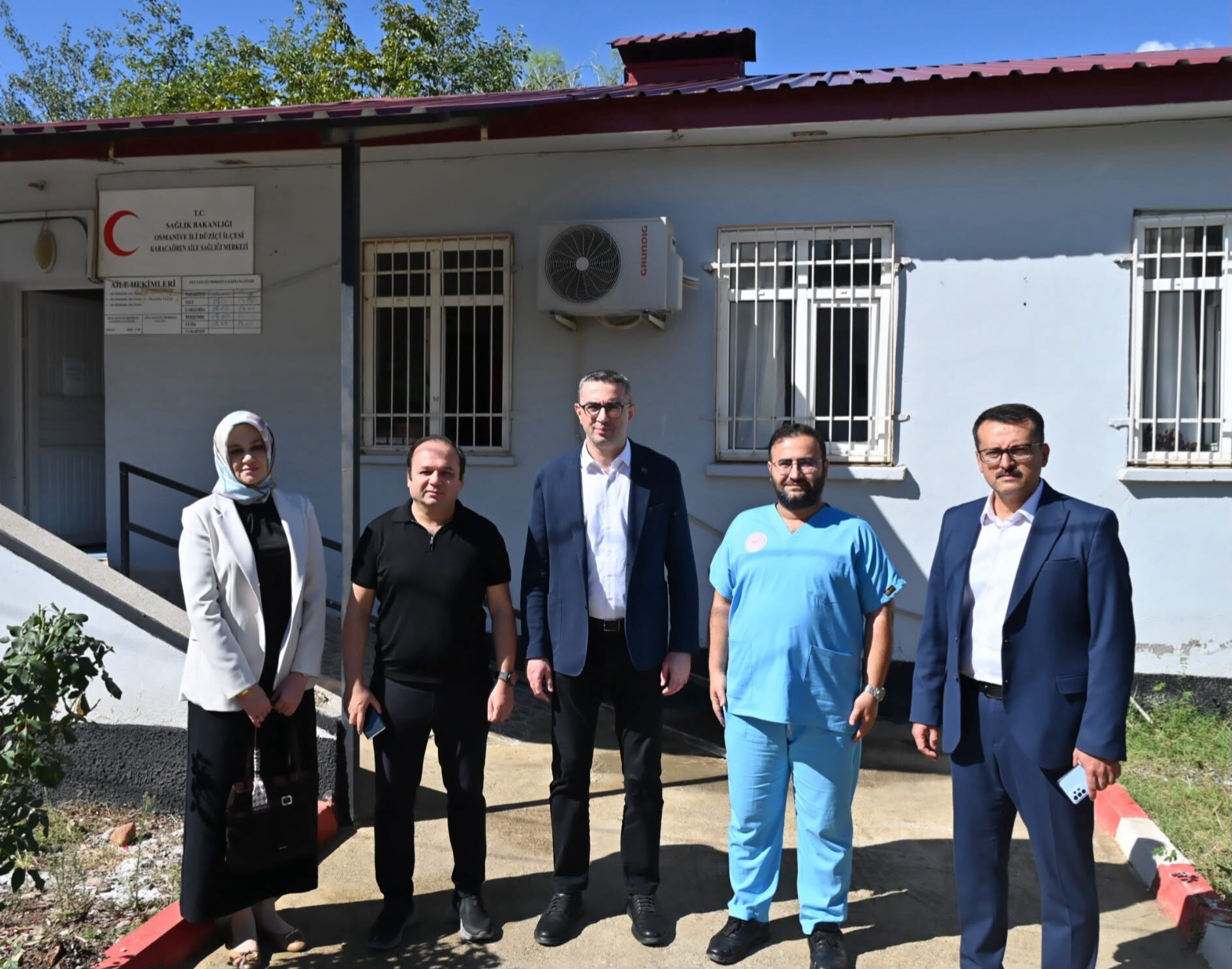 Düziçi Karacaören Aile Sağlığı Merkezi’nde Çalışmalar İncelendi (1)