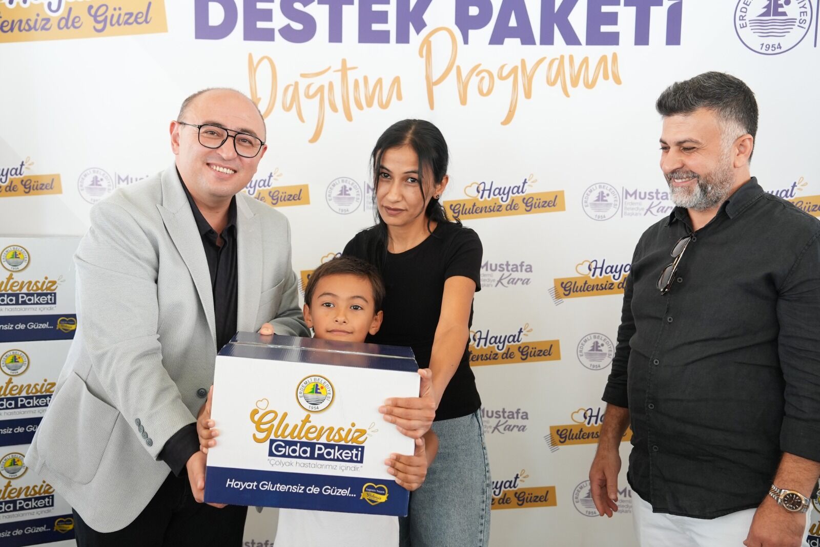 Erdemli'de 'Glütensiz Destek Paketi' projesi başlatıldı