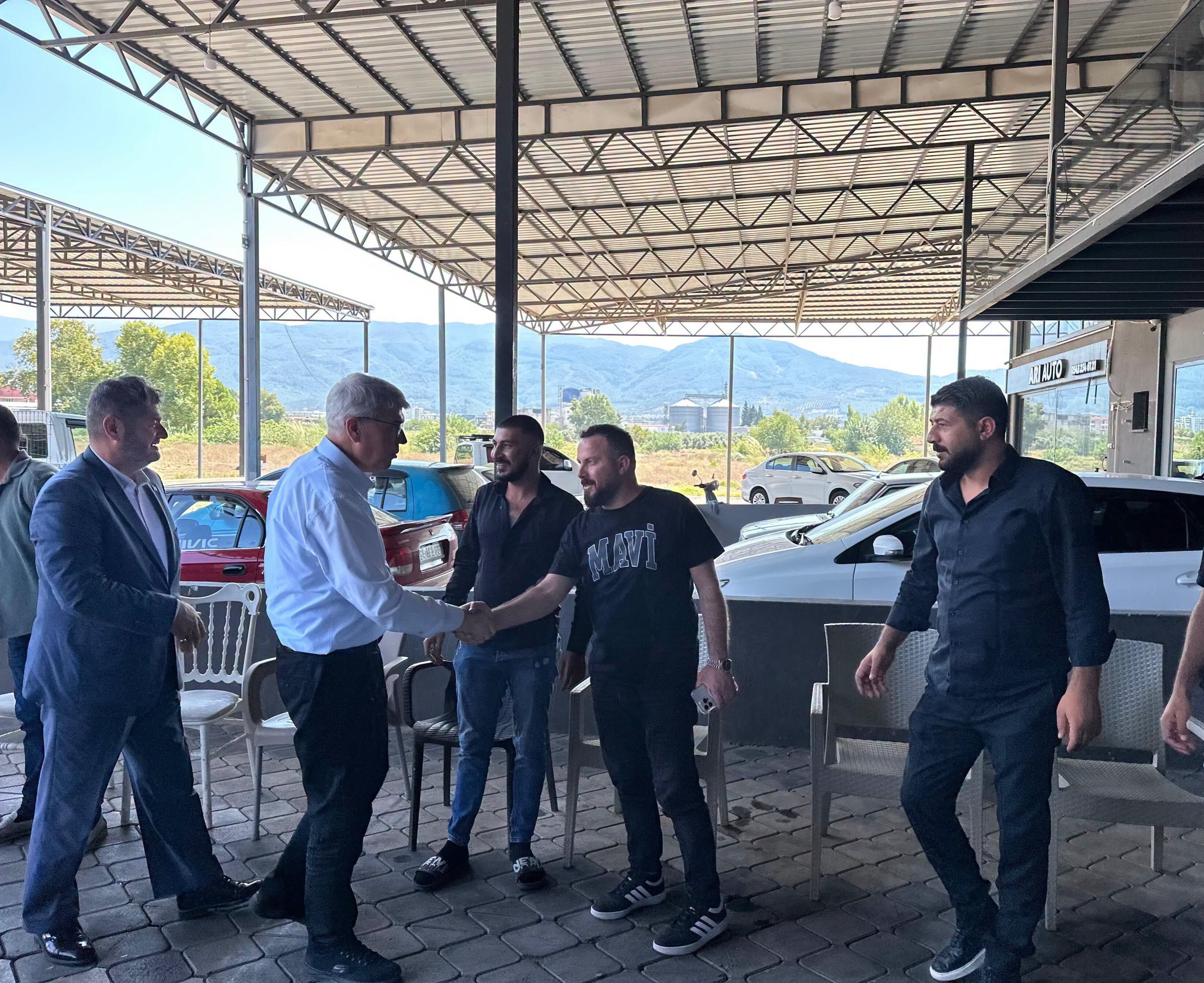 Gülsoy’dan Osmaniye Oto Center Esnafına Ziyaret (2)