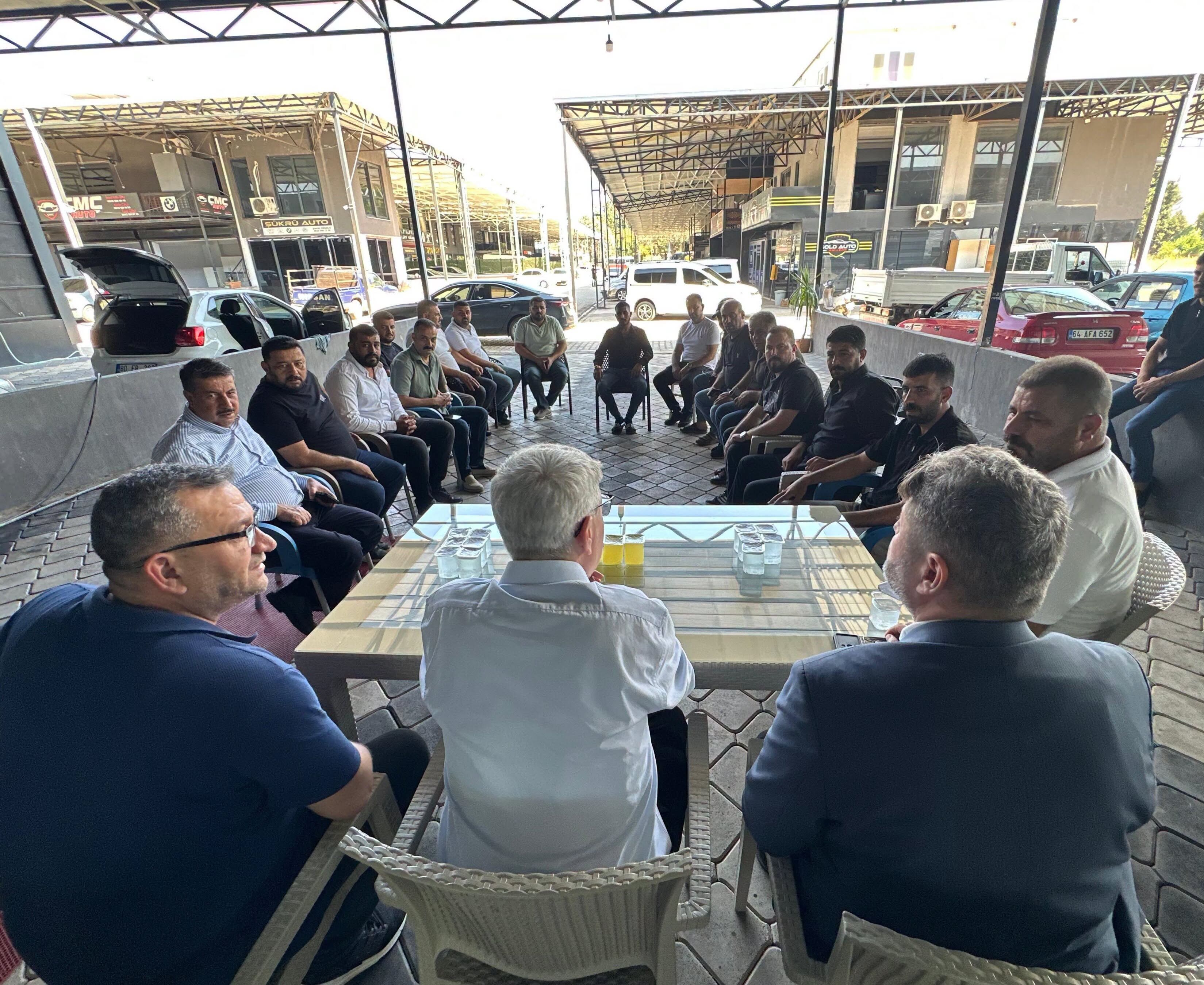 Gülsoy’dan Osmaniye Oto Center Esnafına Ziyaret (4)