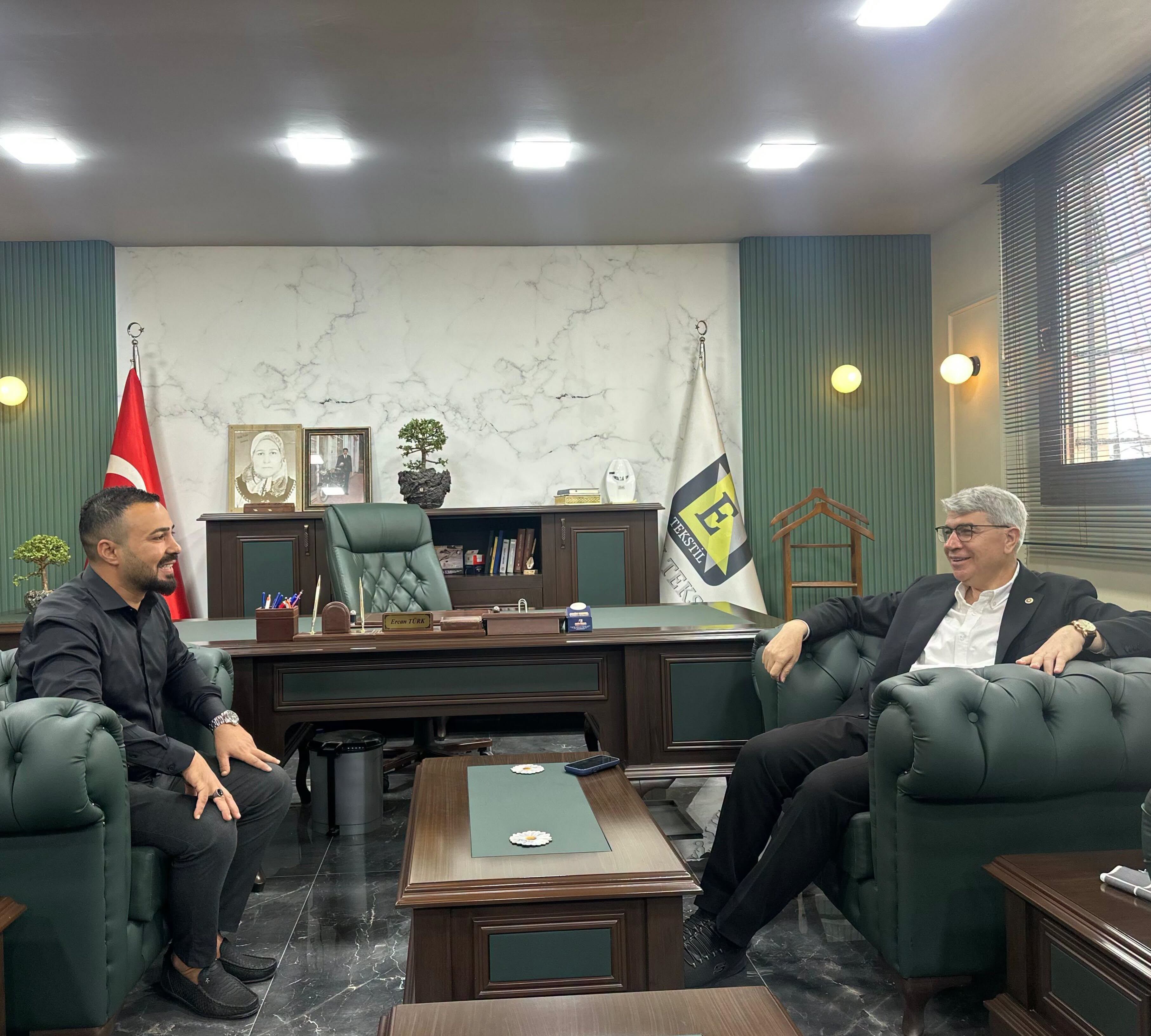 Gülsoy’dan Osmaniye’de Ertürk Tekstil’e Ziyaret (1)