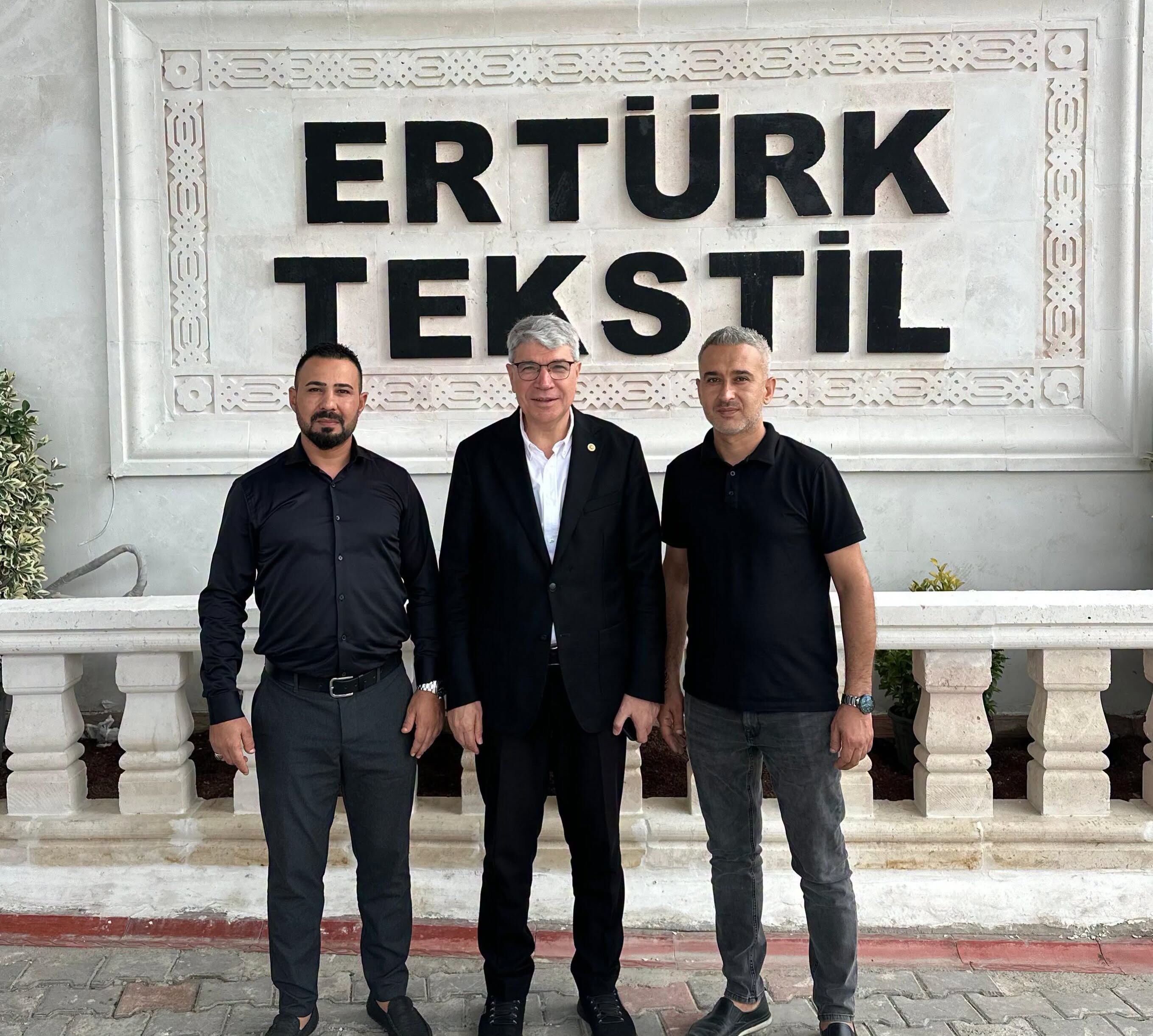 Gülsoy’dan Osmaniye’de Ertürk Tekstil’e Ziyaret (2)