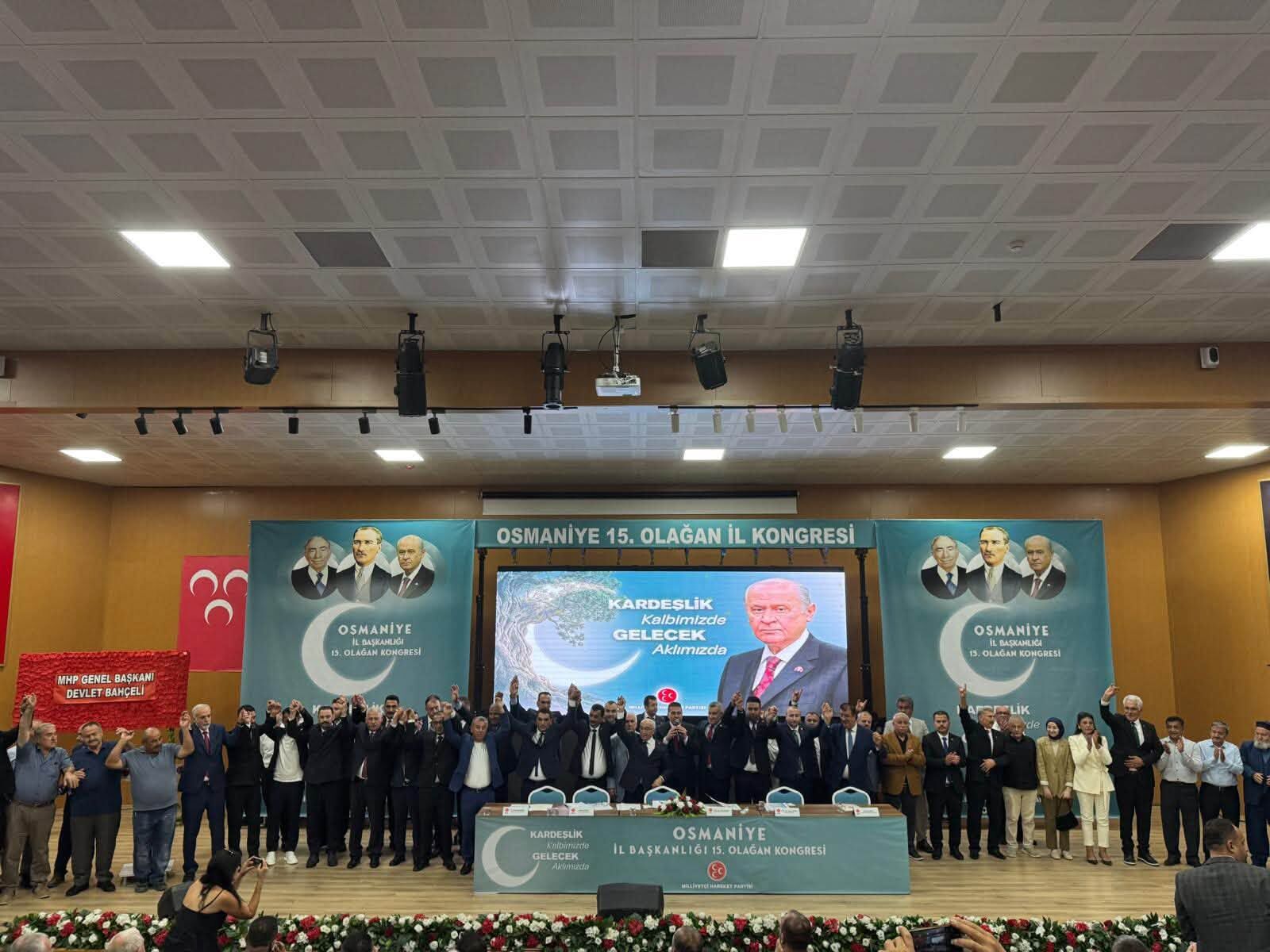 Güntürkün Mhp Osmaniye İl Yönetiminde Yeniden Görev Aldı (1)